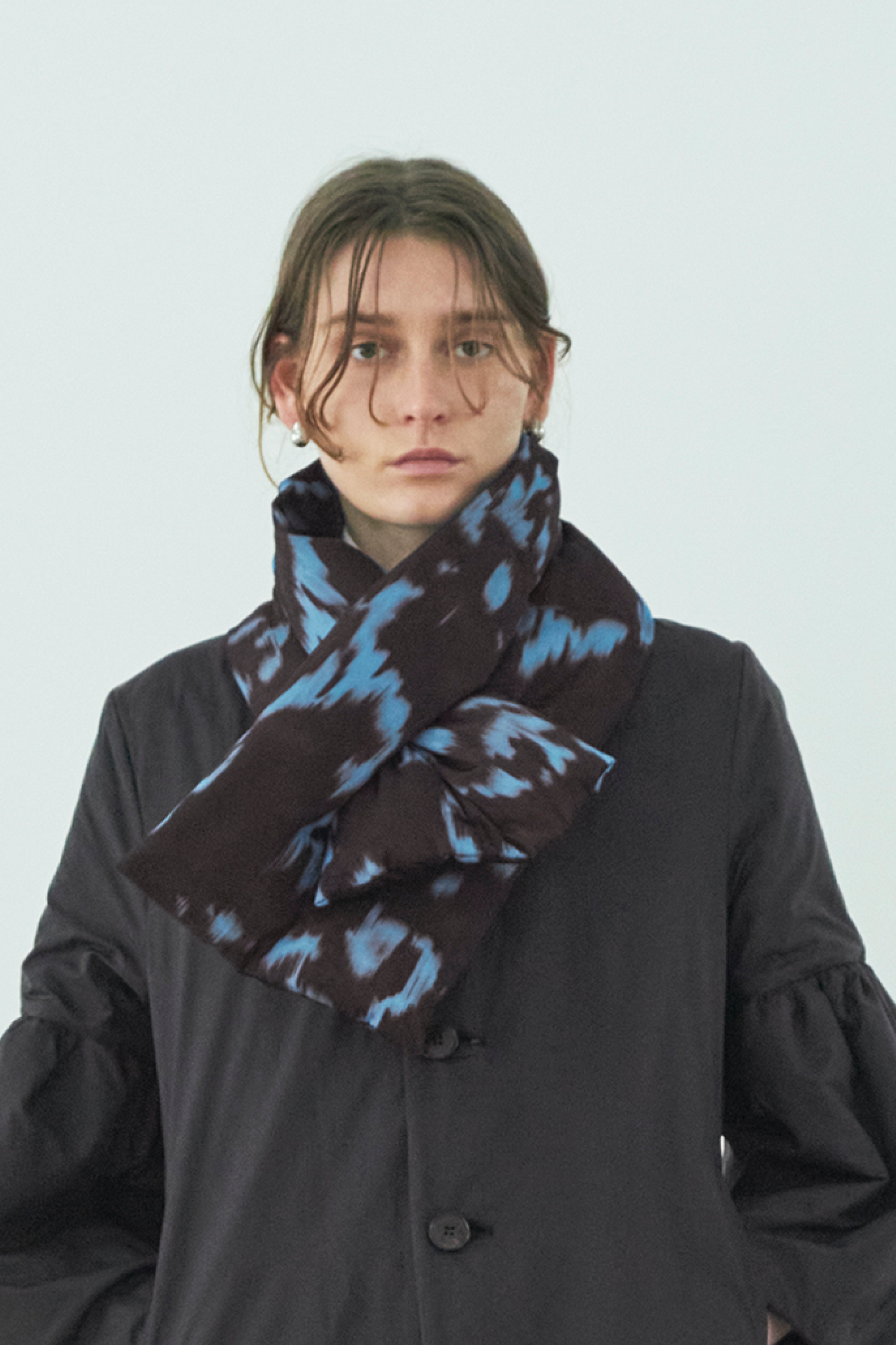 ダウンストール (プリント)-Unisex ダウンストール (プリント)-Unisex