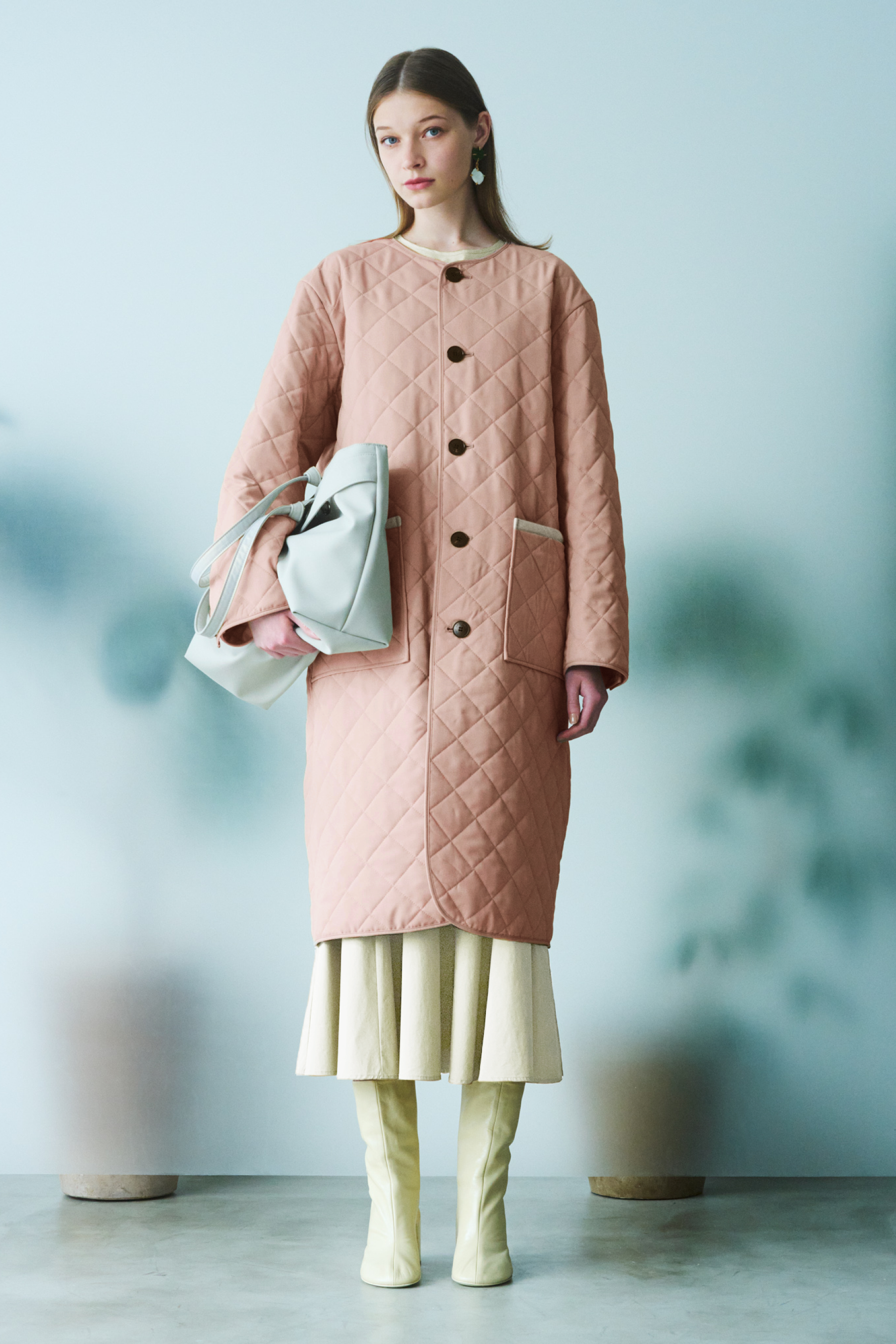 キルティングコート - Unisex -