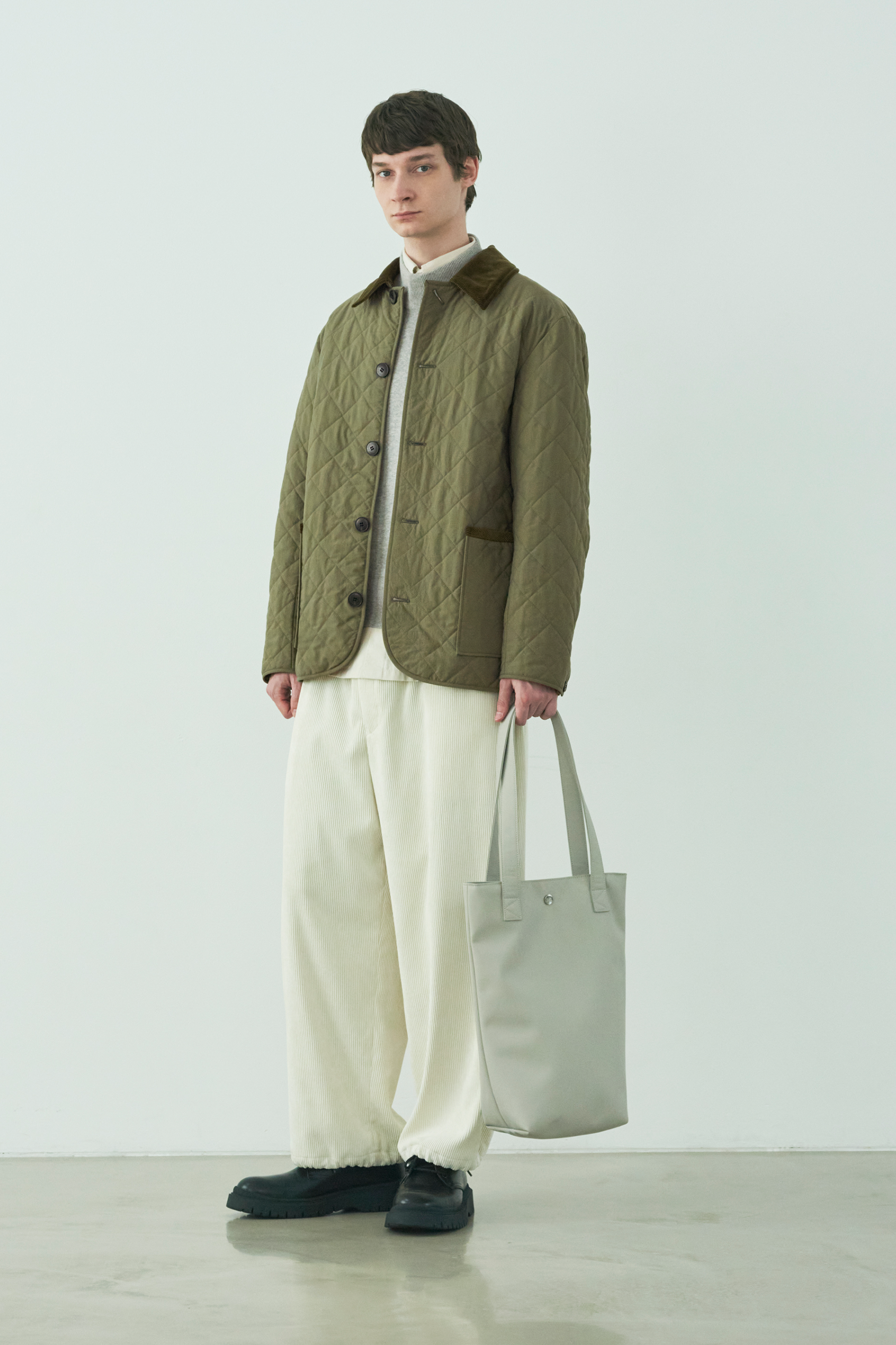 キルティングジャケット -チェック-Unisex キルティングジャケット -チェック-Unisex