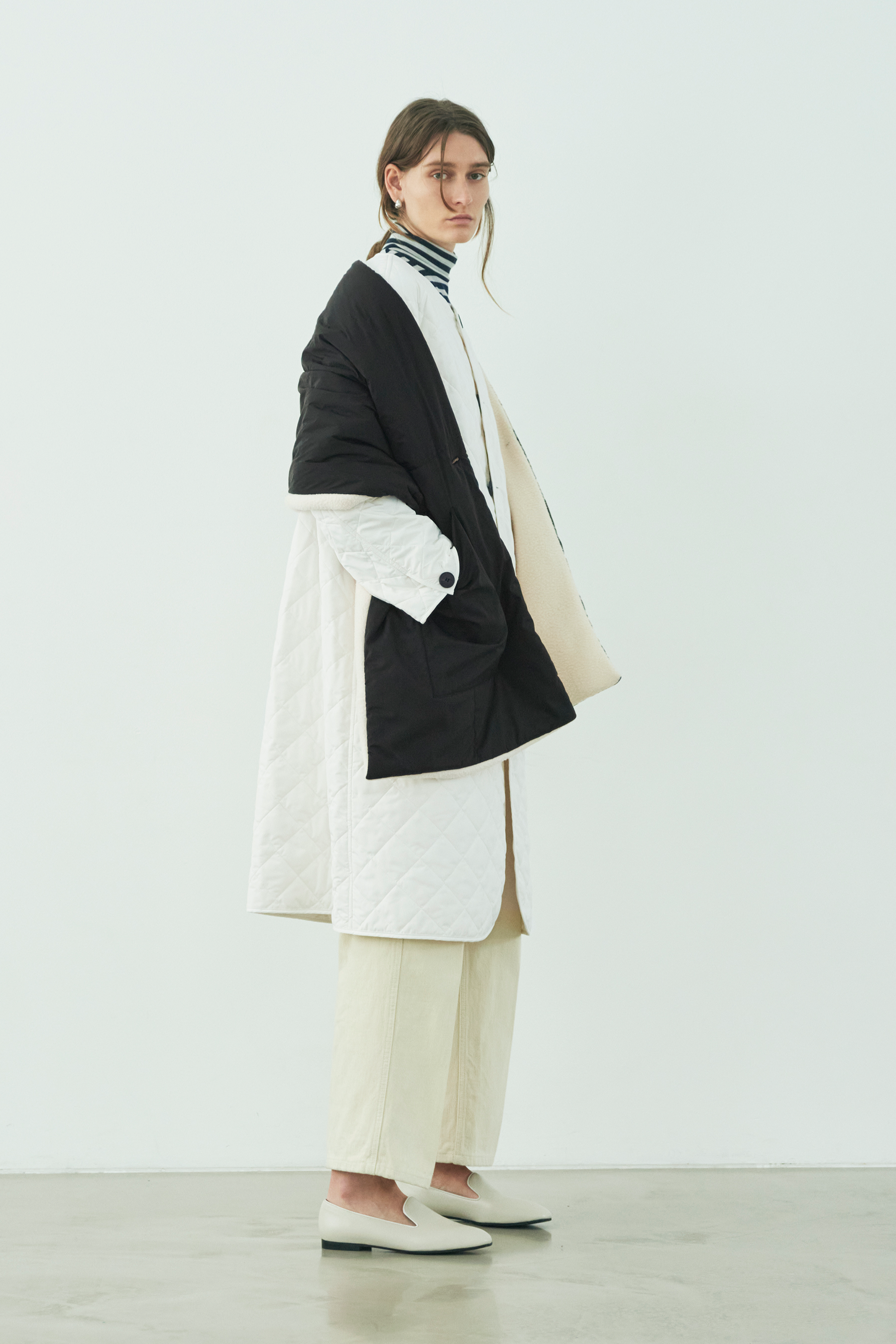 ロングボアダウンストール-Unisex