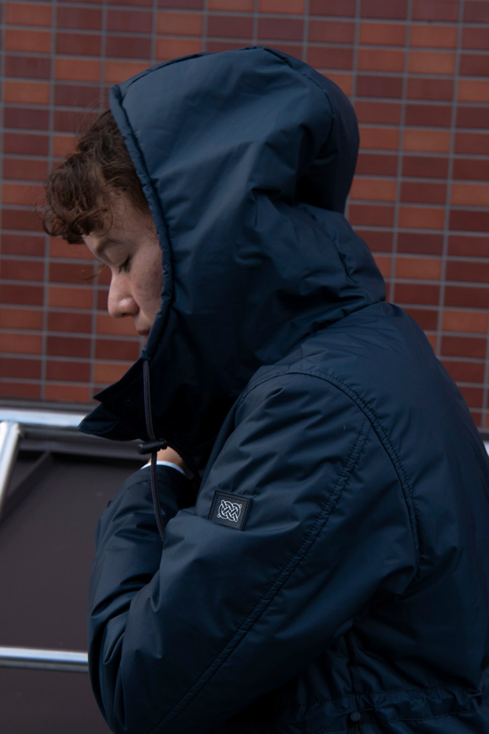 Kapok Down Hooded Jacket-Women’s