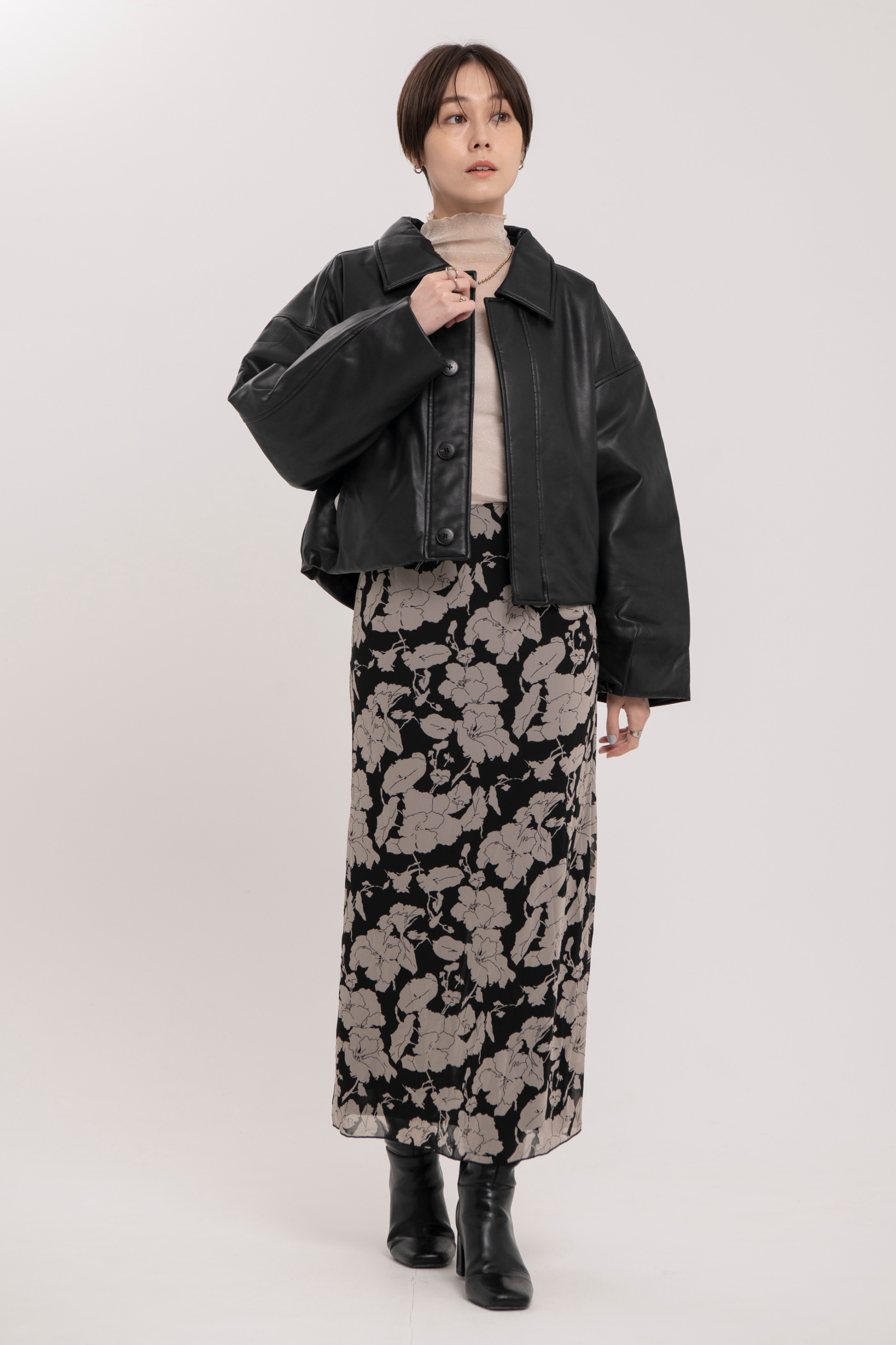 Collarless Trench-Women