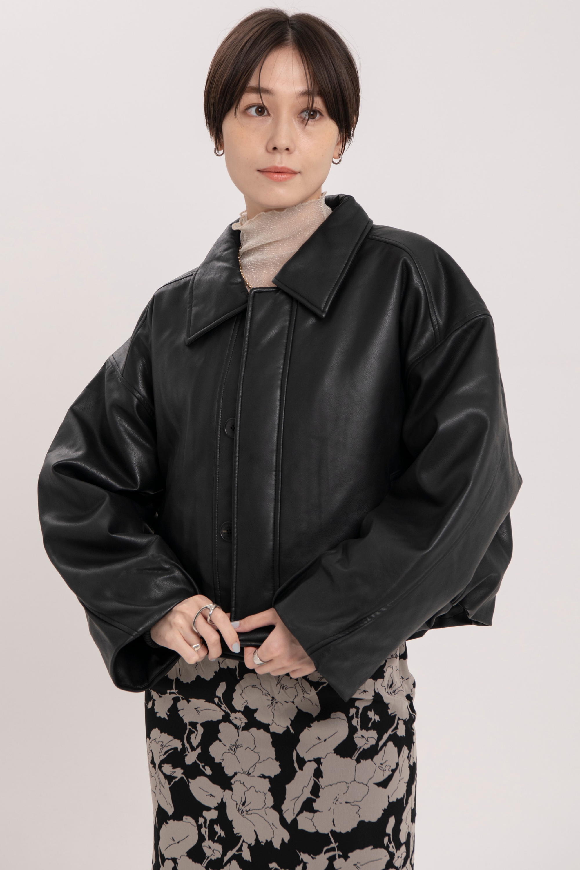 Collarless Trench-Women