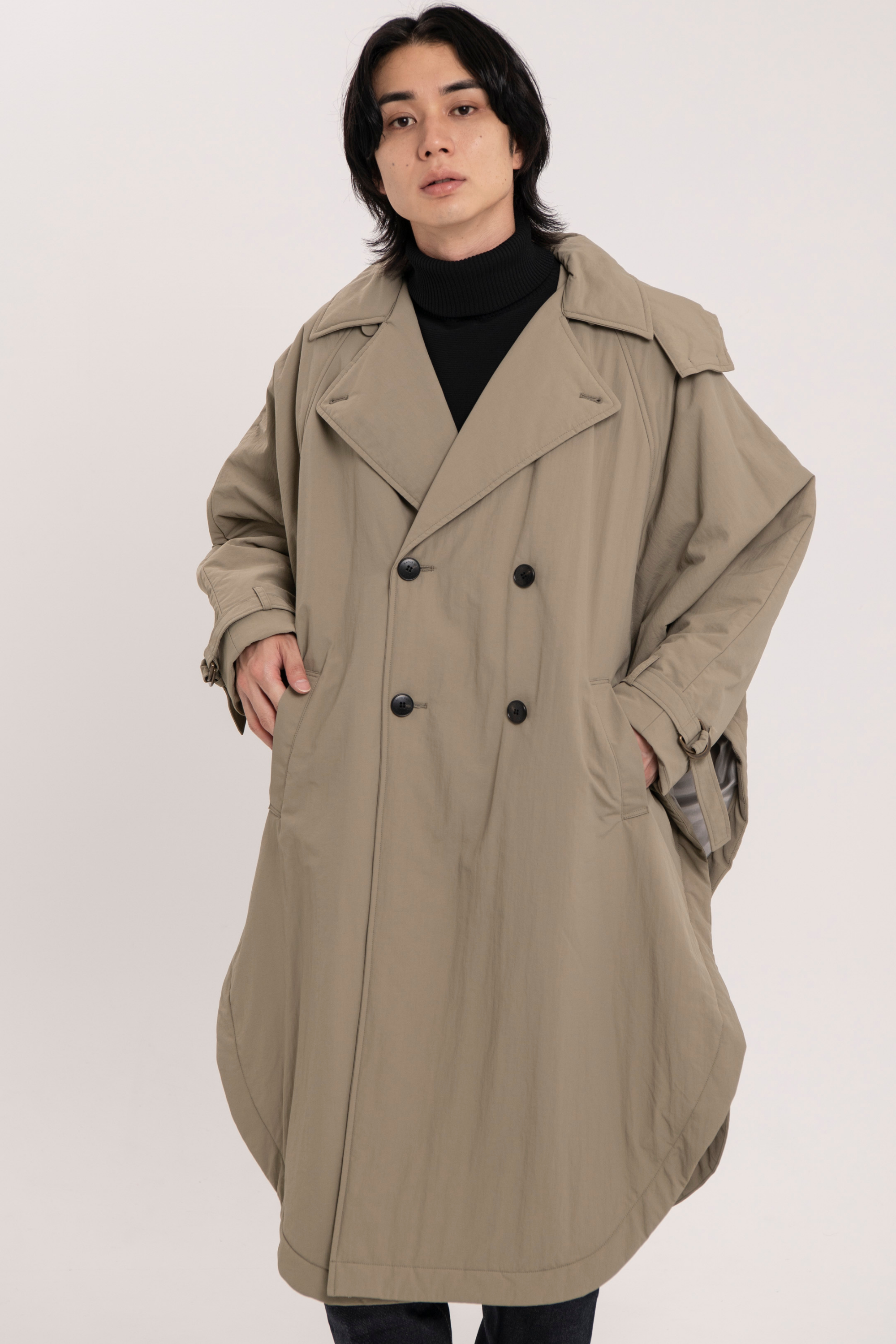 ポンチョコート-Unisex