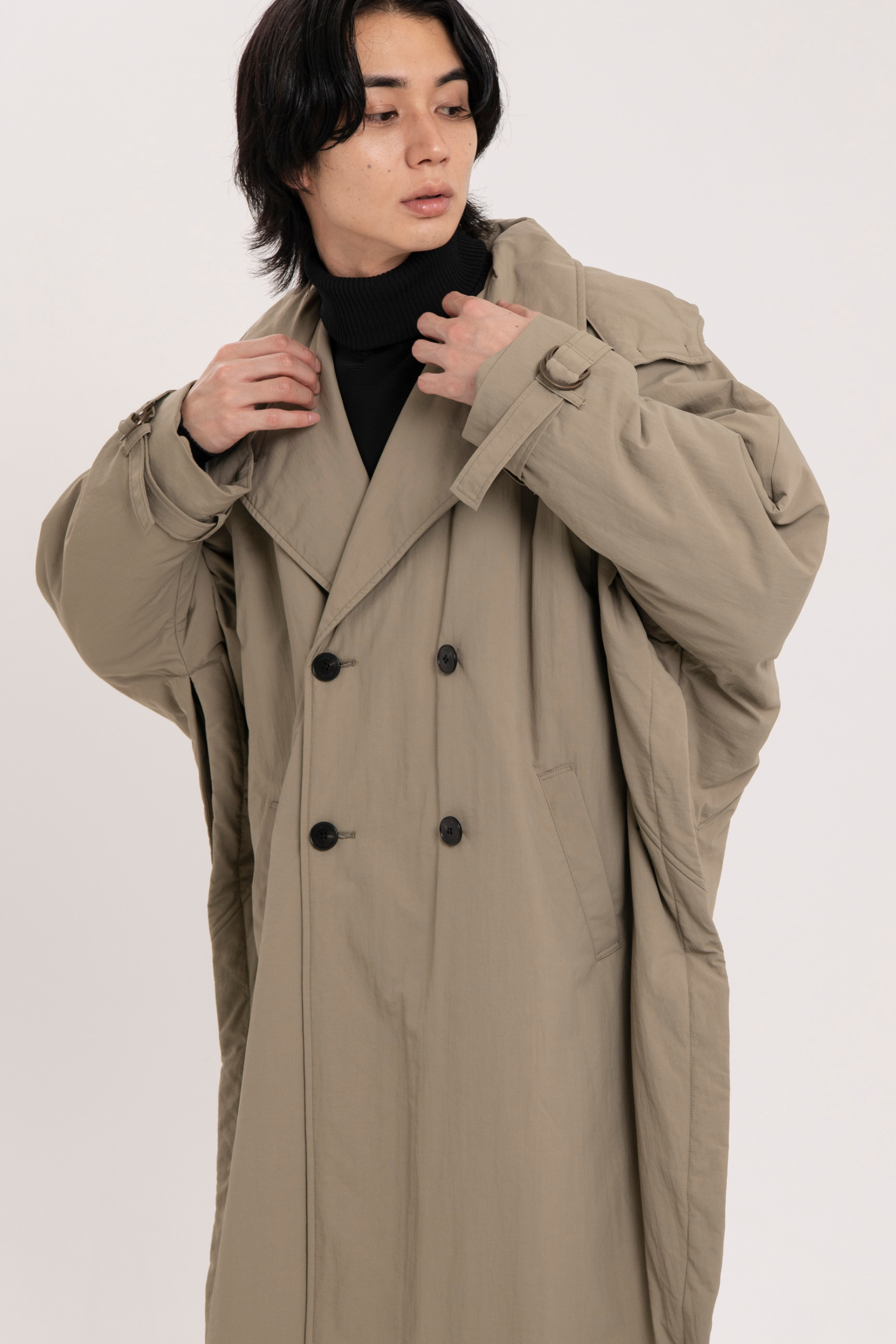 ポンチョコート-Unisex