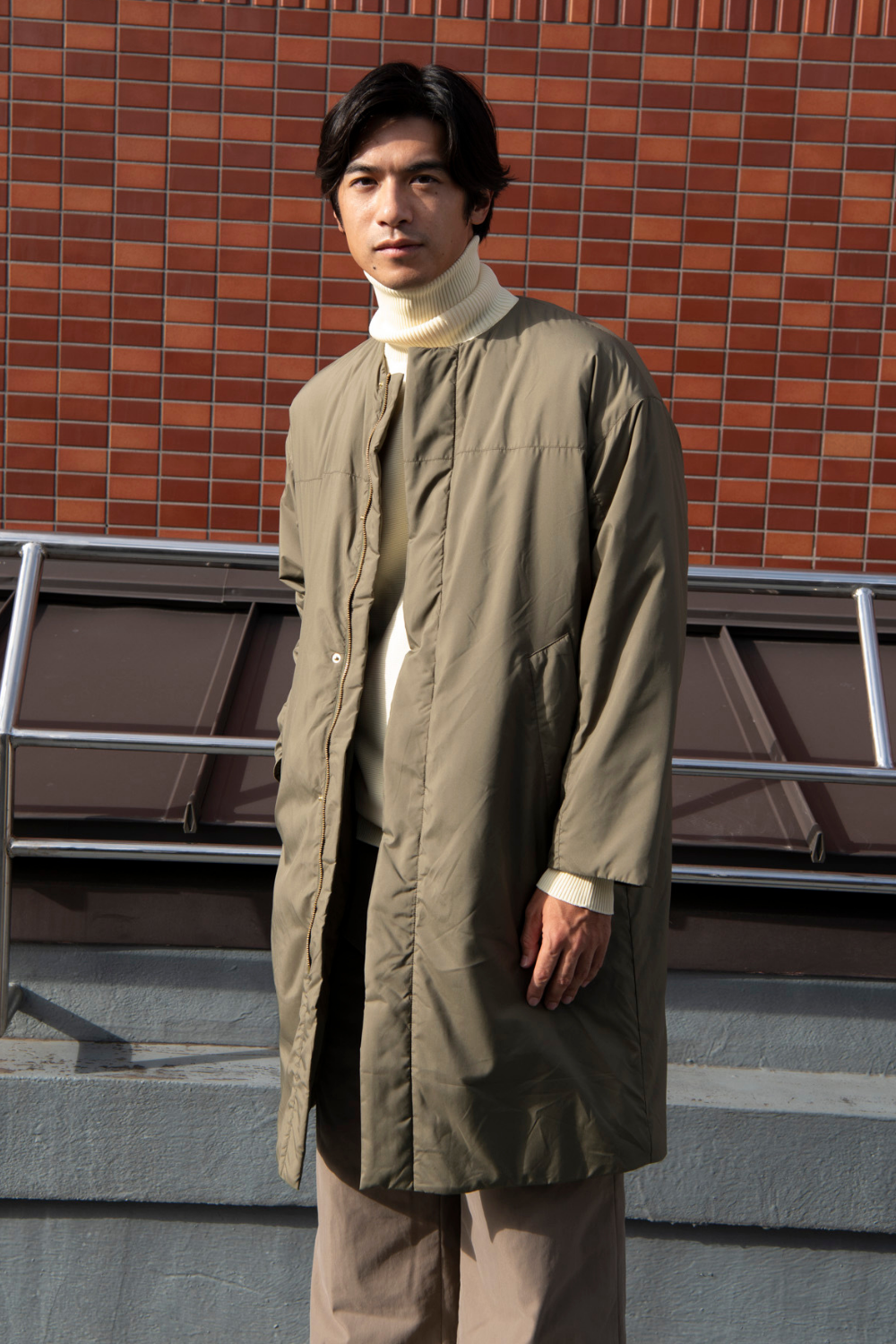マフラーノットコート -Unisex:【25AW Collection 10月中旬発売予定】