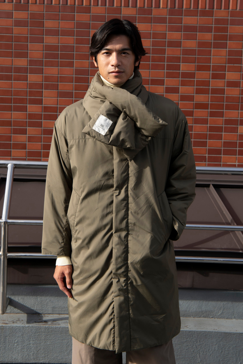 マフラーノットコート -Unisex:【25AW Collection 10月中旬発売予定】