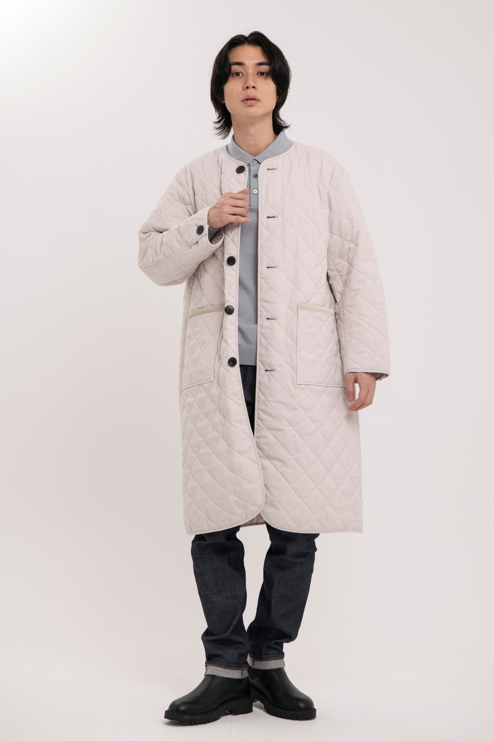 キルティングコート - Unisex -