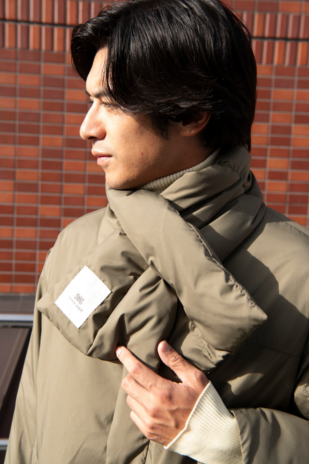 マフラーノットコート -Unisex:【25AW Collection 10月中旬発売予定】
