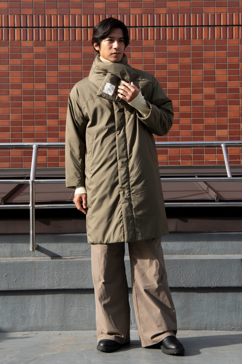 マフラーノットコート -Unisex:【25AW Collection 10月中旬発売予定】