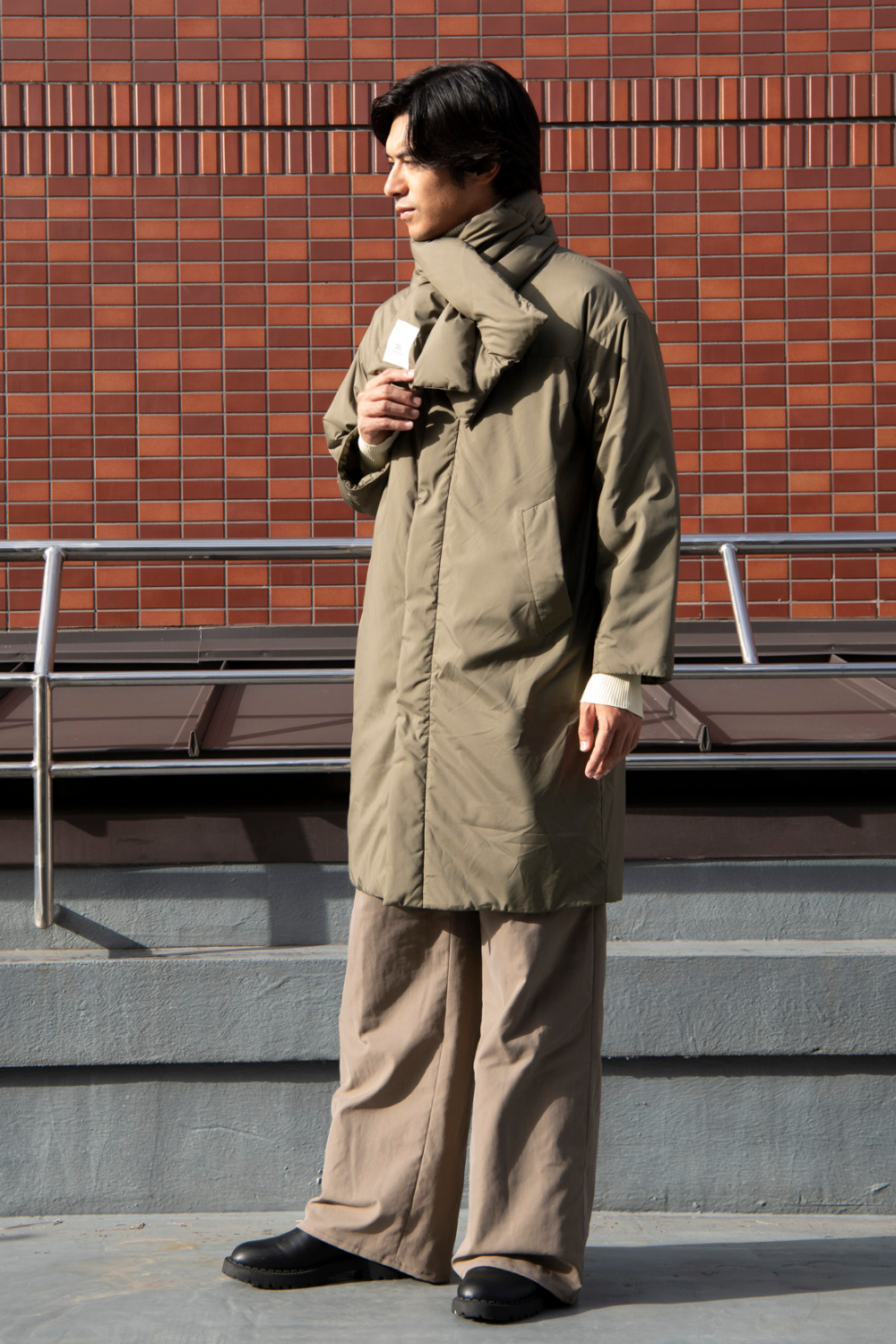 マフラーノットコート -Unisex:【25AW Collection 10月中旬発売予定】