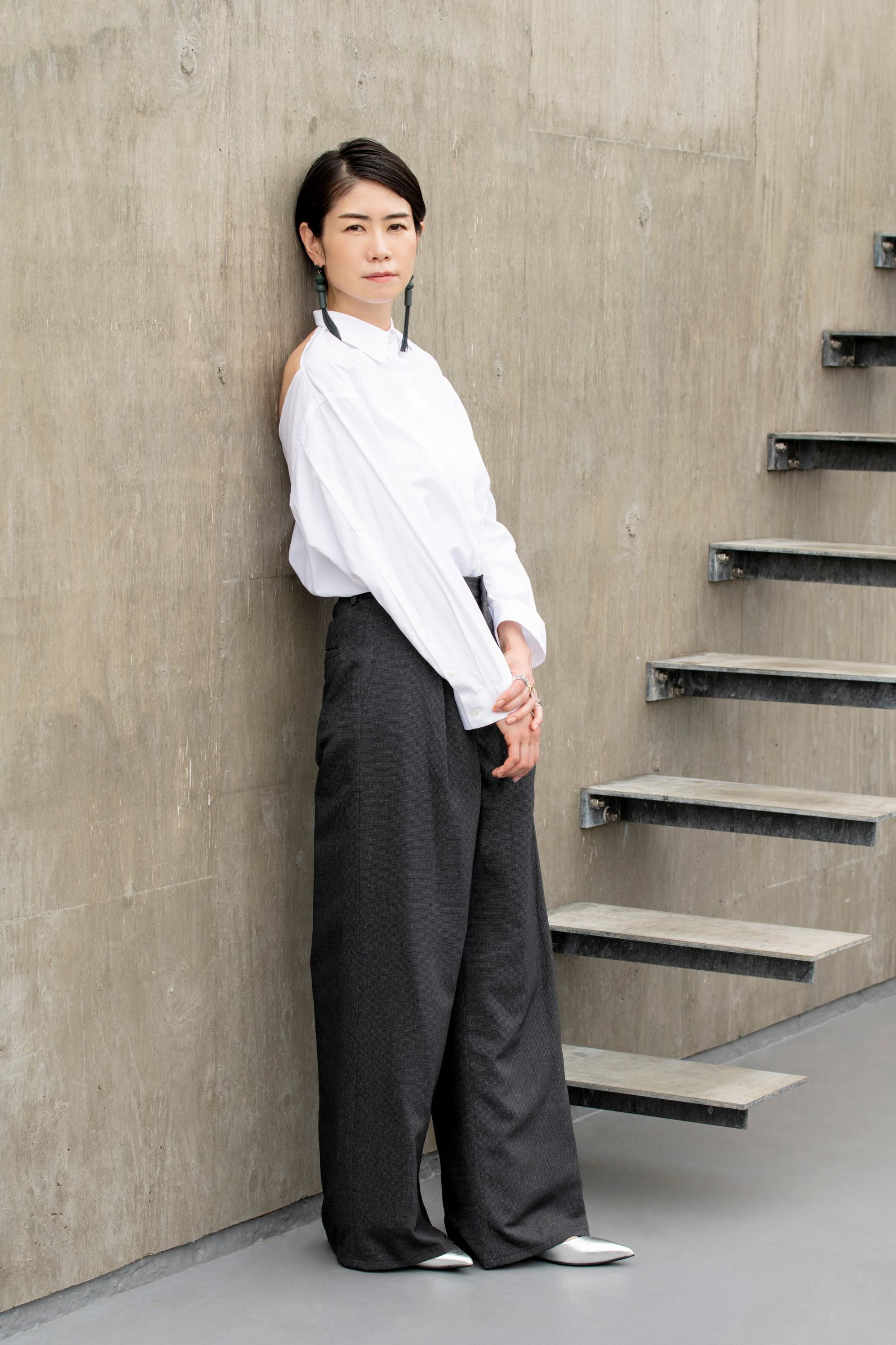 ワイドストレートダウンパンツ -Unisex