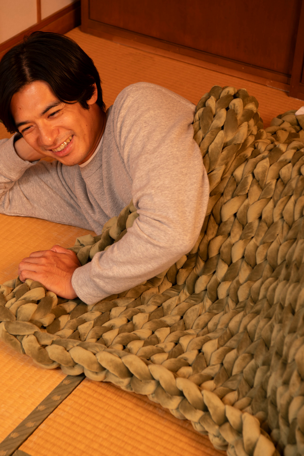 リカバリー加重ブランケットMUSUBI - ON -