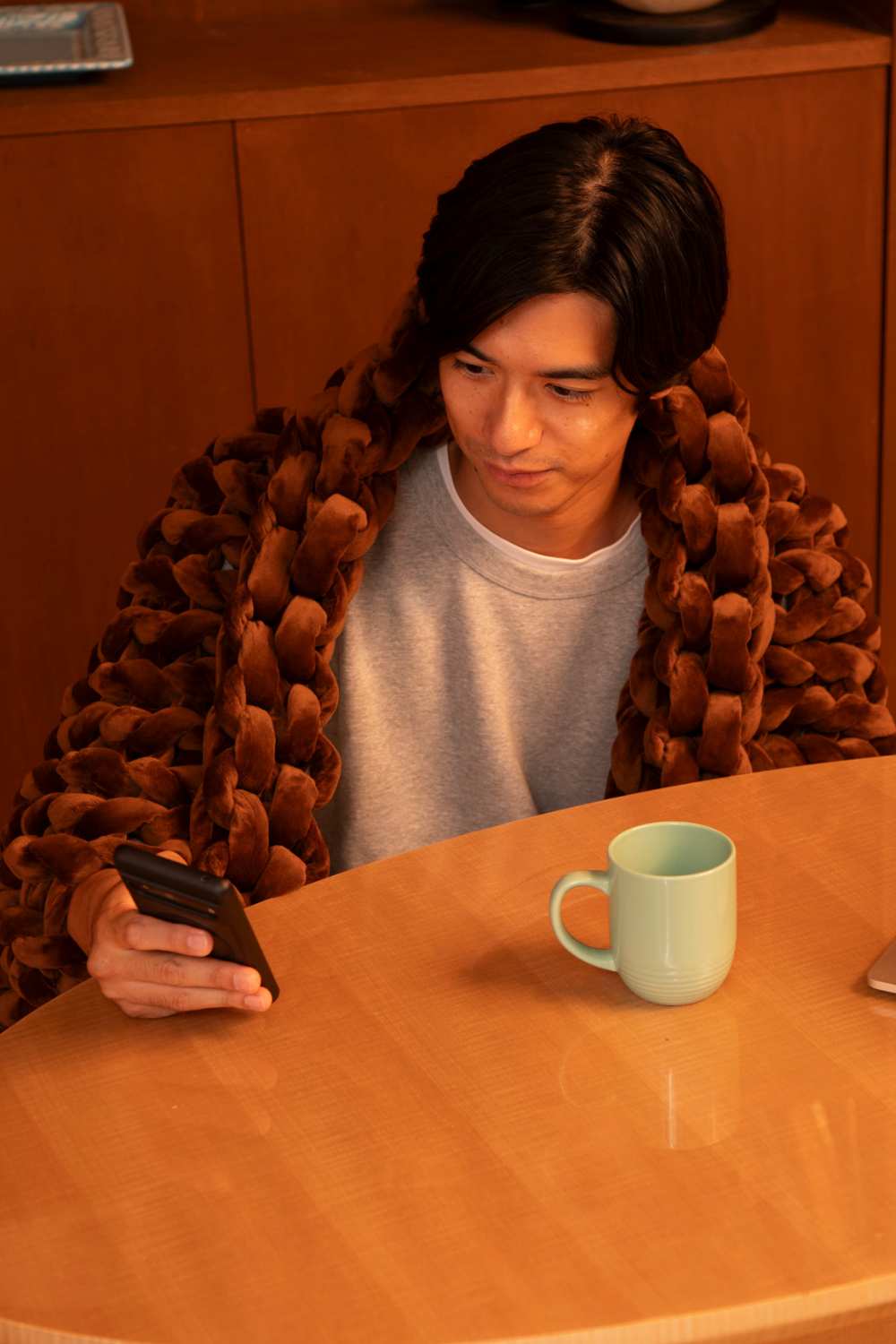 リカバリー加重ブランケットMUSUBI - ON -