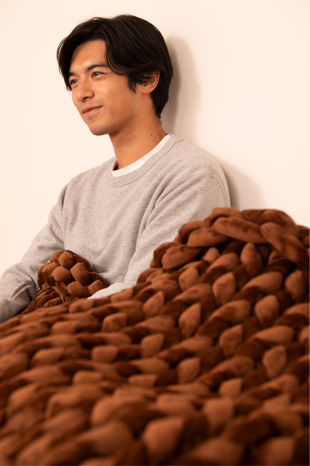 リカバリー加重ブランケットMUSUBI - ON -