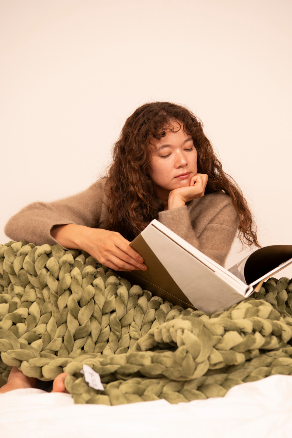 リカバリー加重ブランケットMUSUBI - ON -