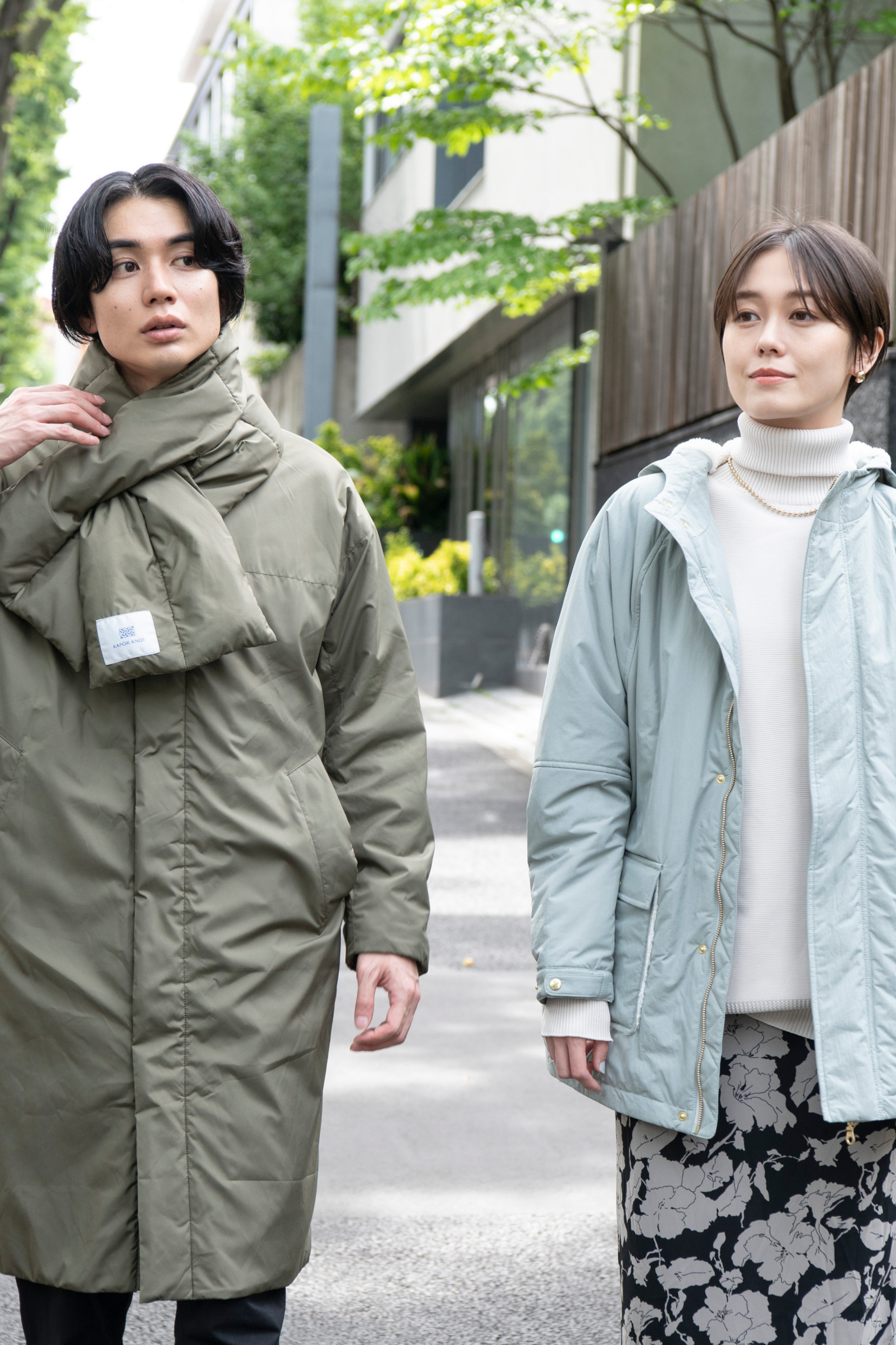マフラーノットコート -Unisex:【25AW Collection 10月中旬発売予定】