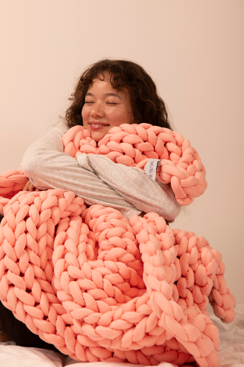 リカバリー加重ブランケットMUSUBI - en -