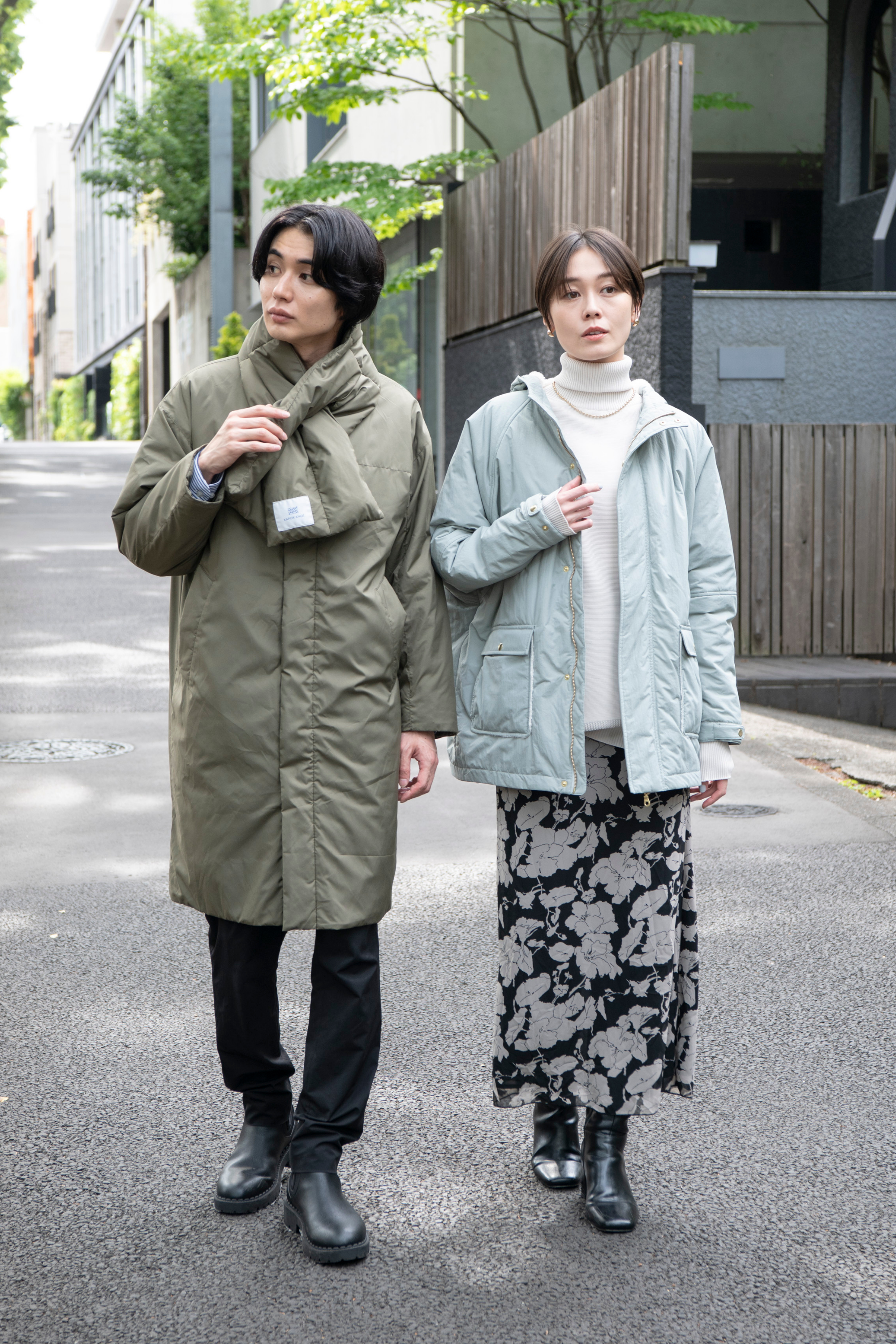 マフラーノットコート -Unisex:【25AW Collection】