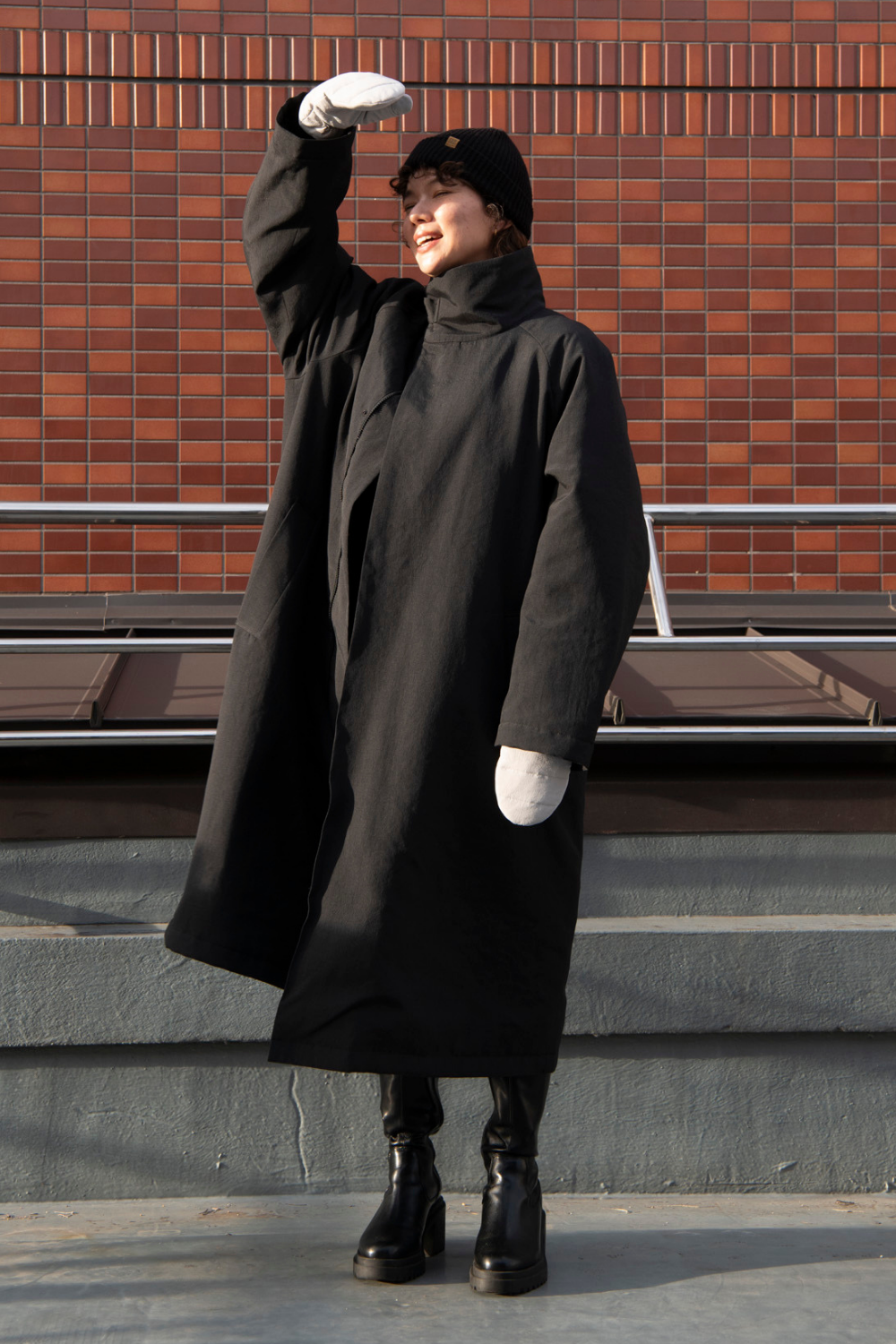 スタンドカラーコート-Unisex【新色追加】