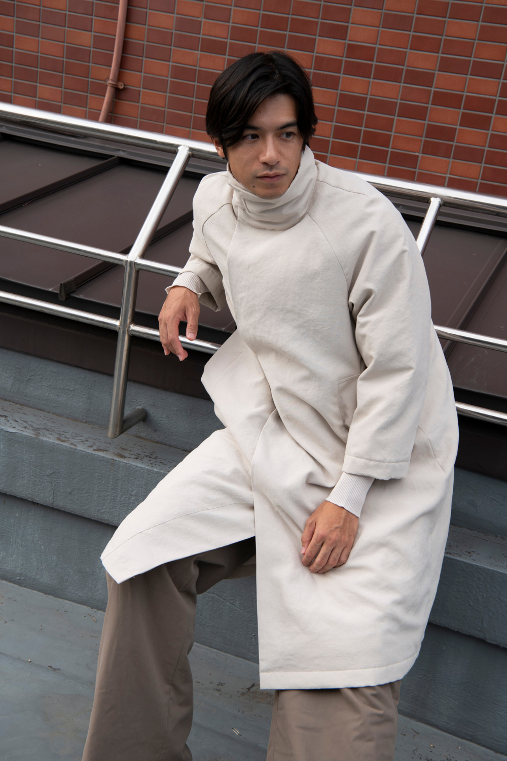 スタンドカラーコート-Unisex【25AW Collection 新色登場】