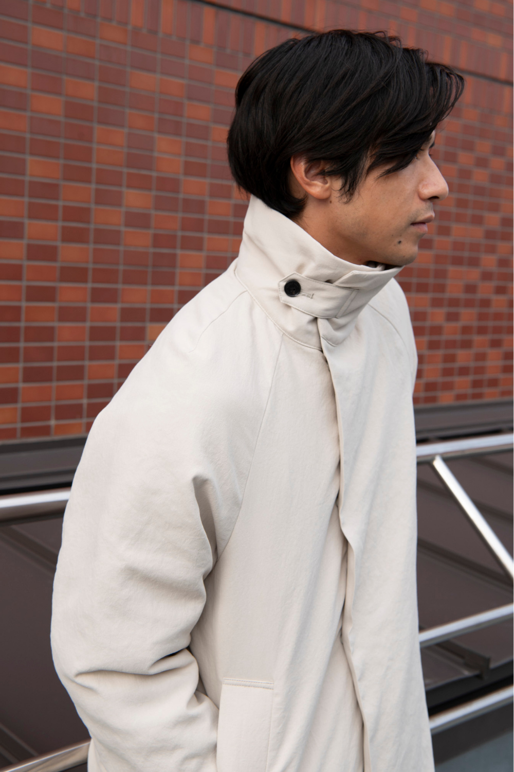 スタンドカラーコート-Unisex【新色追加】