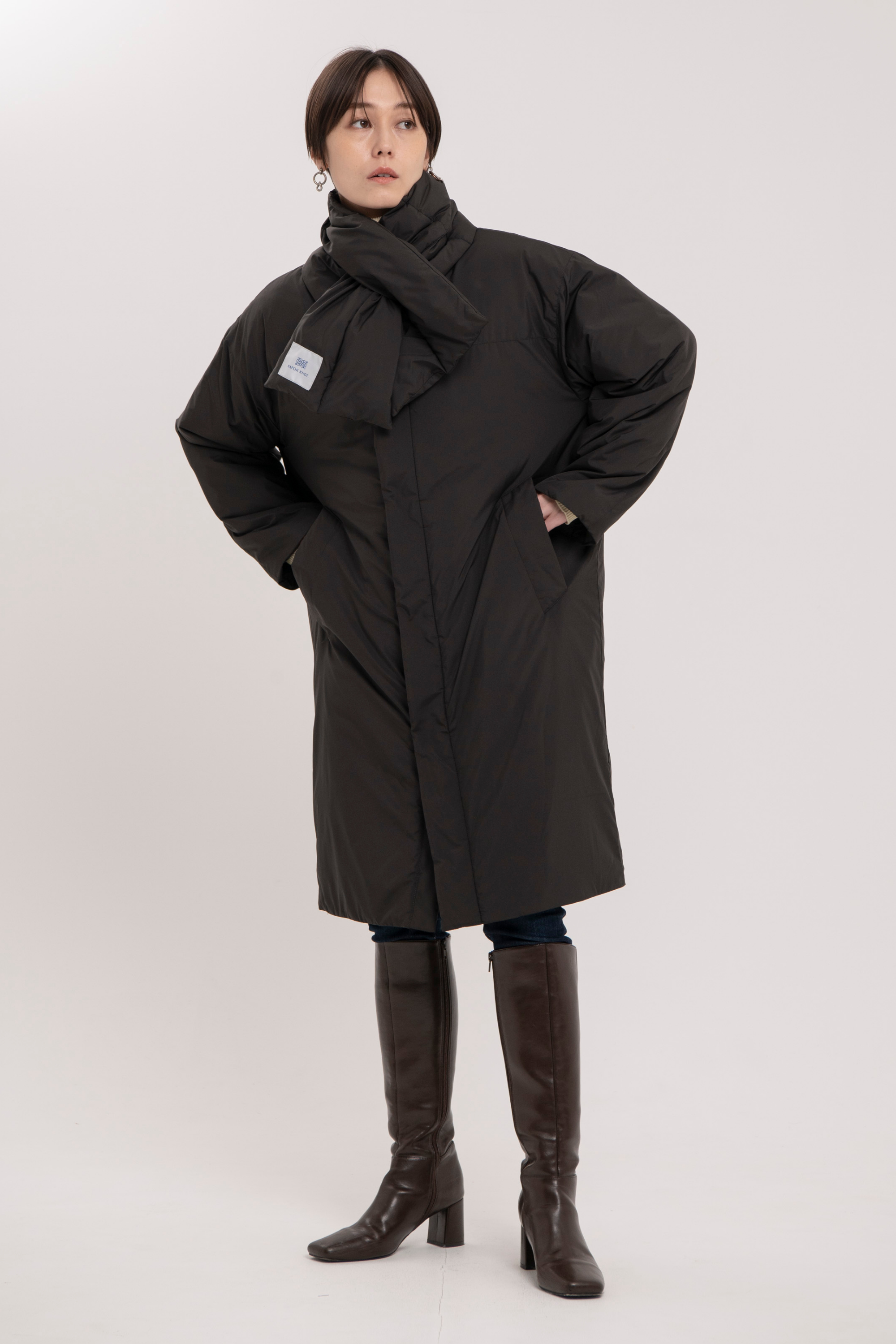 マフラーノットコート -Unisex:【25AW Collection 10月中旬発売予定】