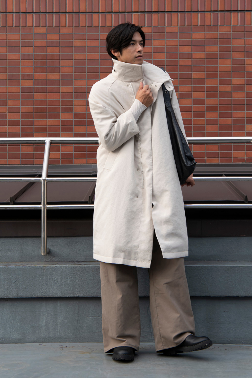 スタンドカラーコート-Unisex【25AW Collection 新色登場】