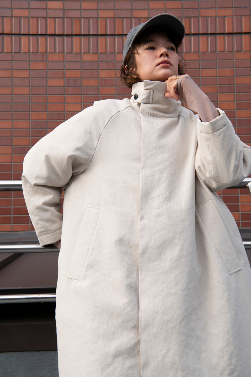 スタンドカラーコート-Unisex【25AW Collection 新色登場】