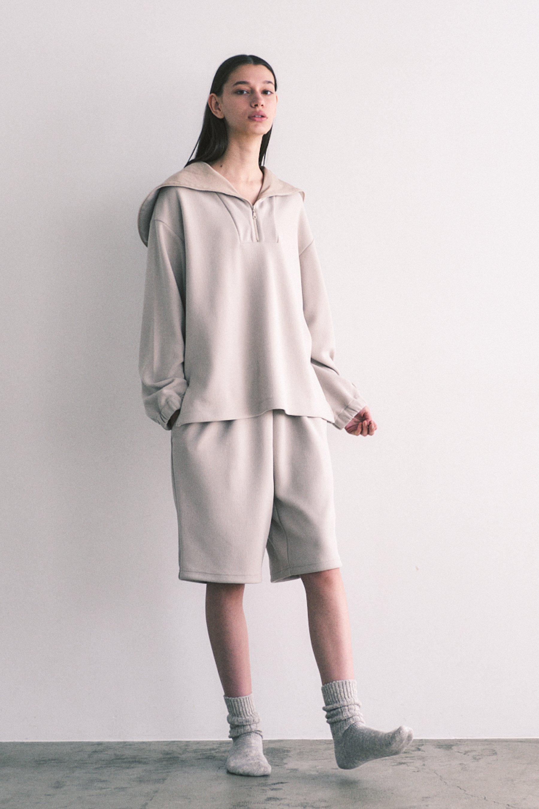 エコダンボールニット:ハーフパンツ -Unisex エコダンボールニット:ハーフパンツ -Unisex