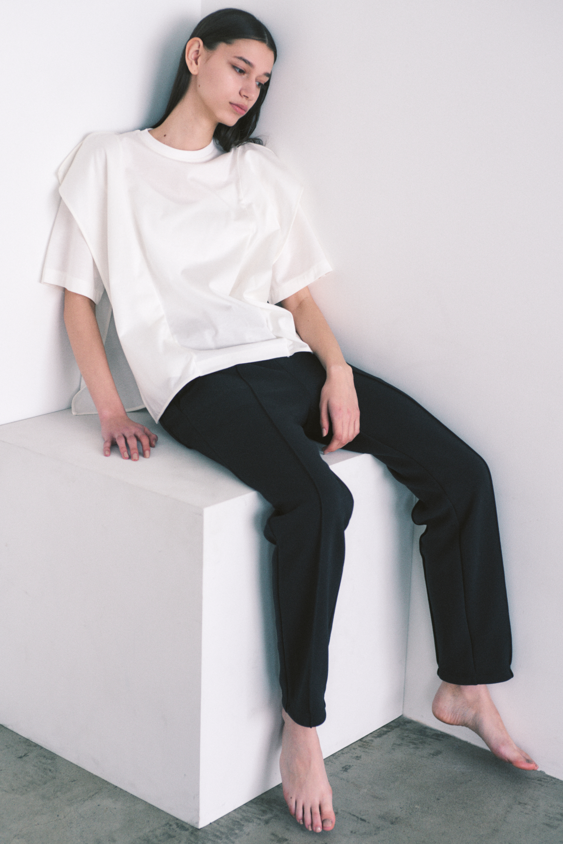 Eco cardboard knit: slacks