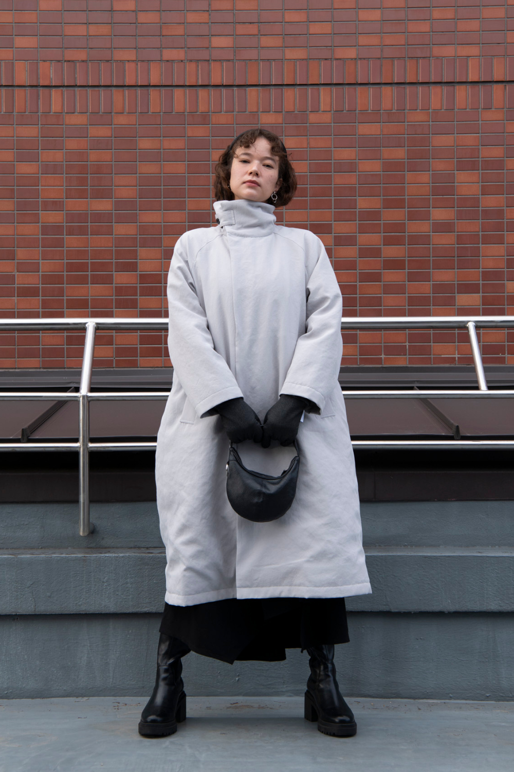 スタンドカラーコート-Unisex【新色追加】