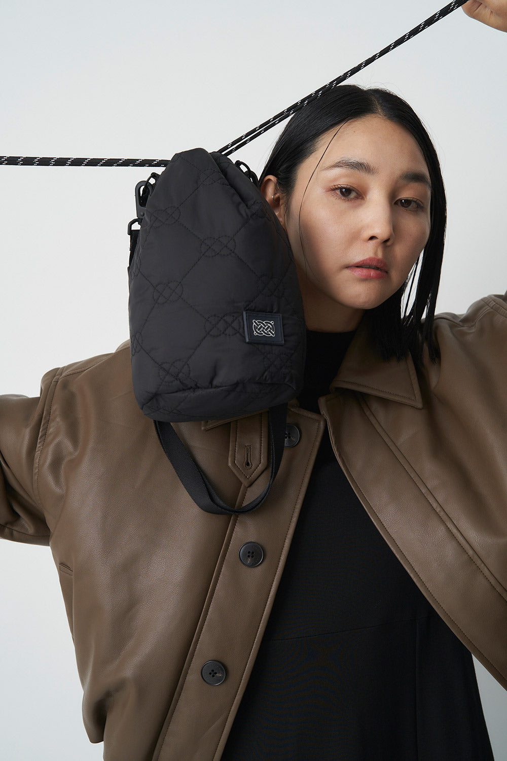 【Unisex】カポックキルトポシェット