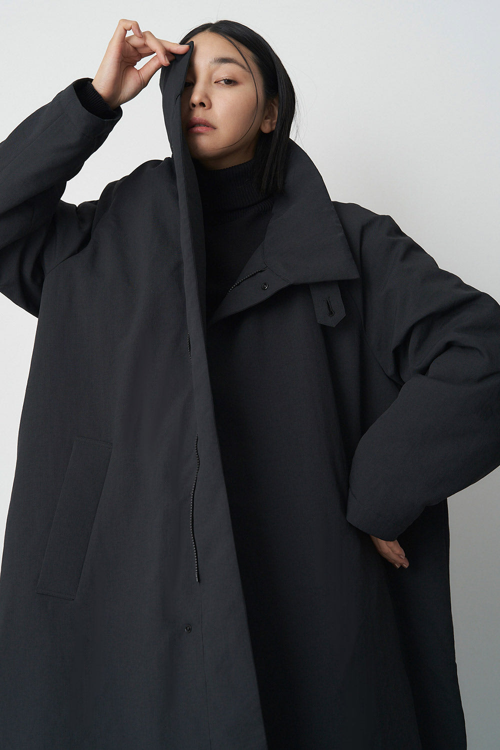 スタンドカラーコート-Unisex【25AW Collection 新色登場】