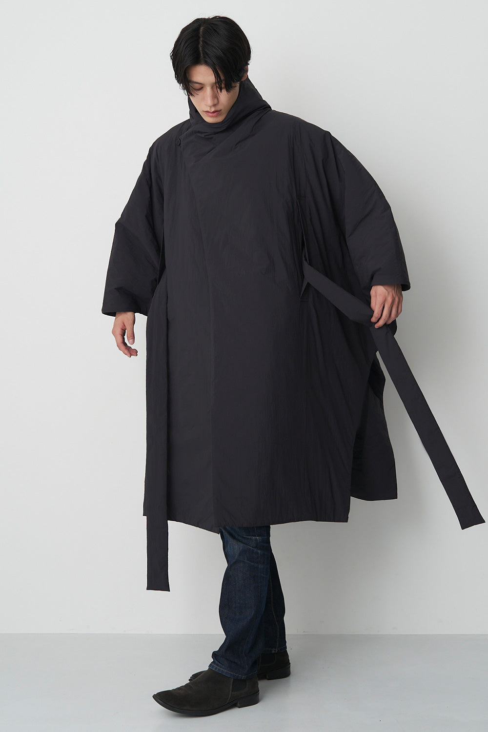 Kimono Poncho Coat - Unisex 【お届け:10月中旬予定】