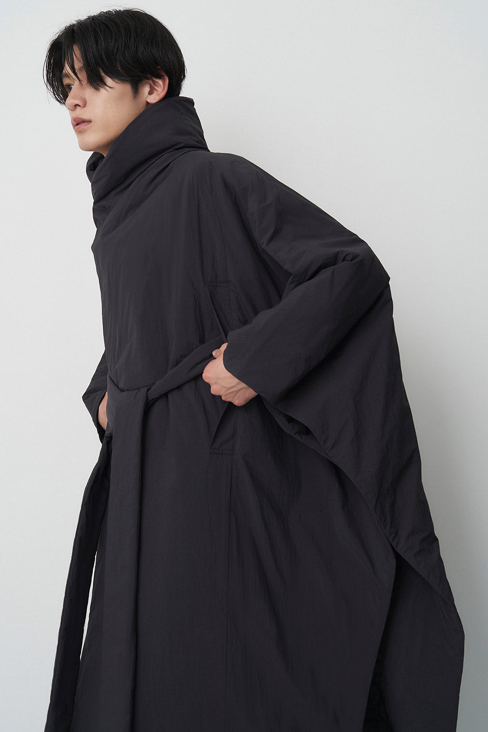 Kimono Poncho Coat - Unisex 【お届け:10月中旬予定】