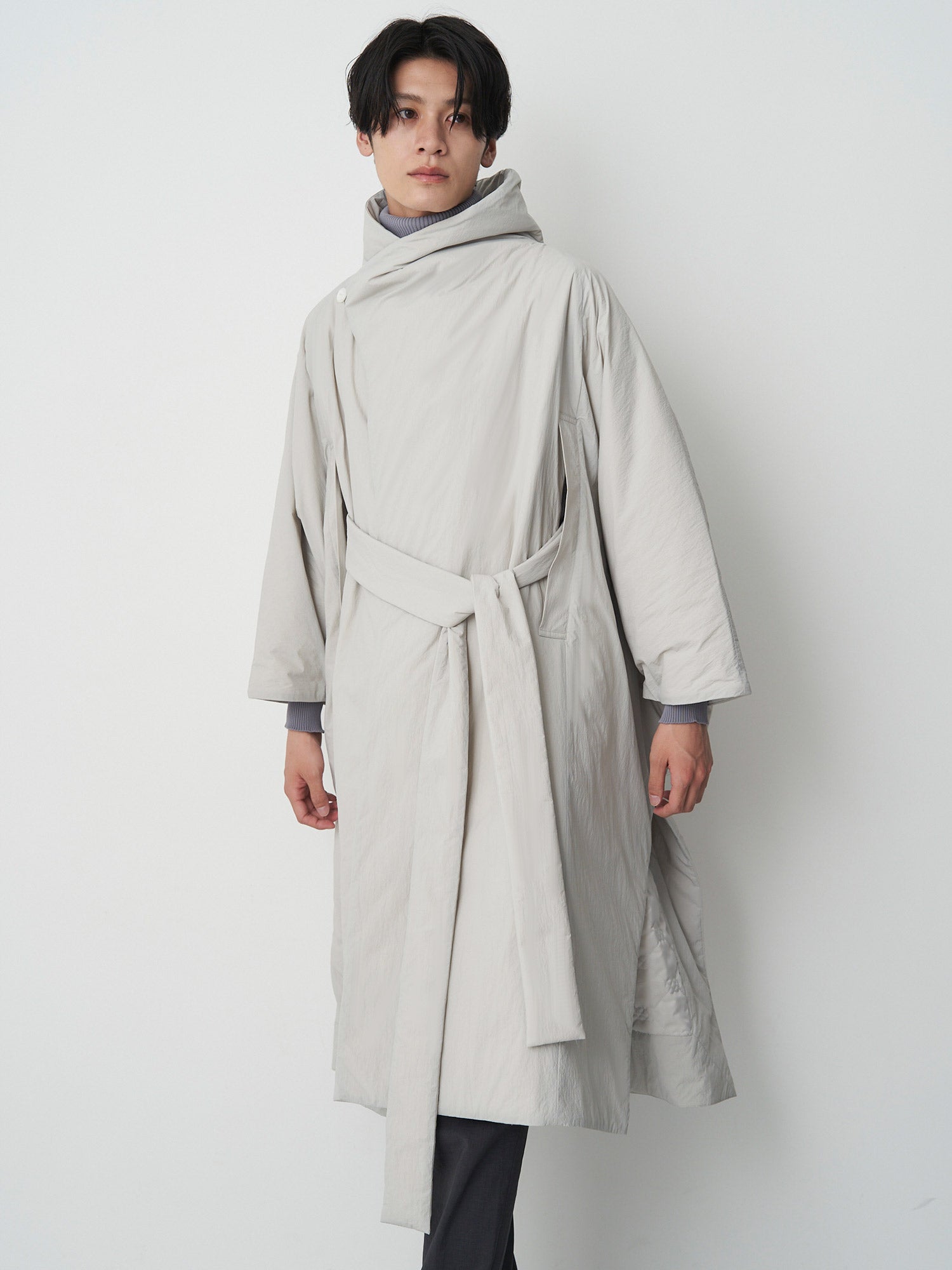 Kimono Poncho Coat - Unisex 【お届け:10月中旬予定】