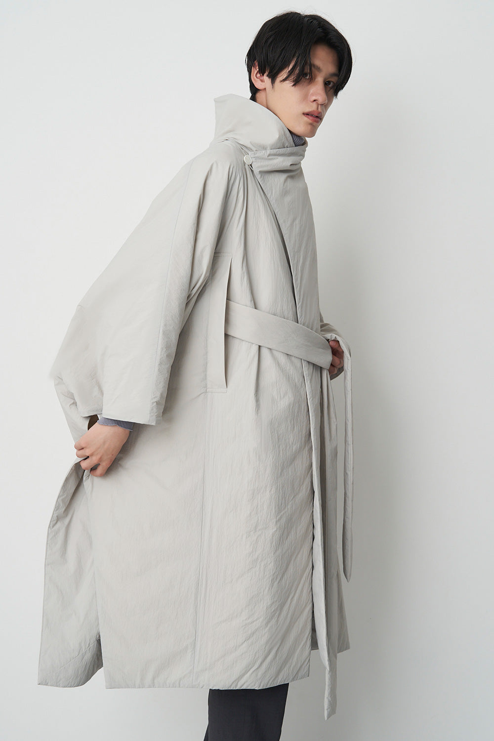 Kimono Poncho Coat - Unisex 【お届け:10月中旬予定】