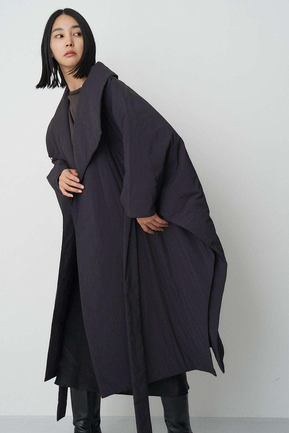 Kimono Poncho Coat - Unisex 【お届け:10月中旬予定】