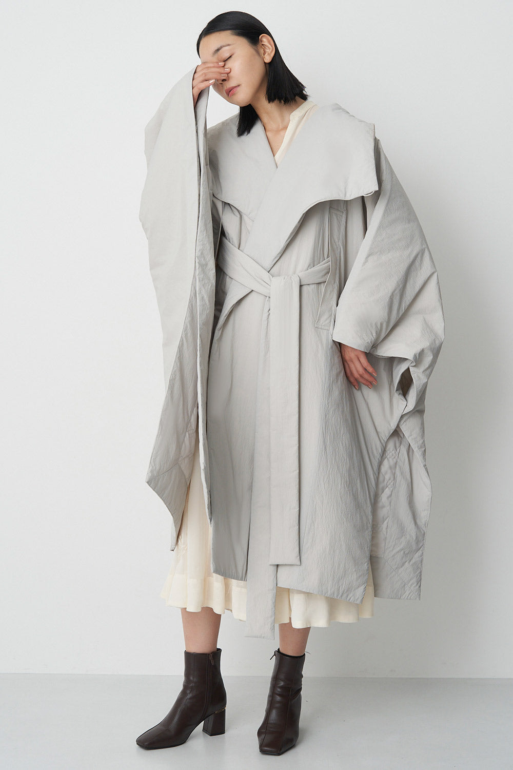 Kimono Poncho Coat - Unisex 【お届け:10月中旬予定】