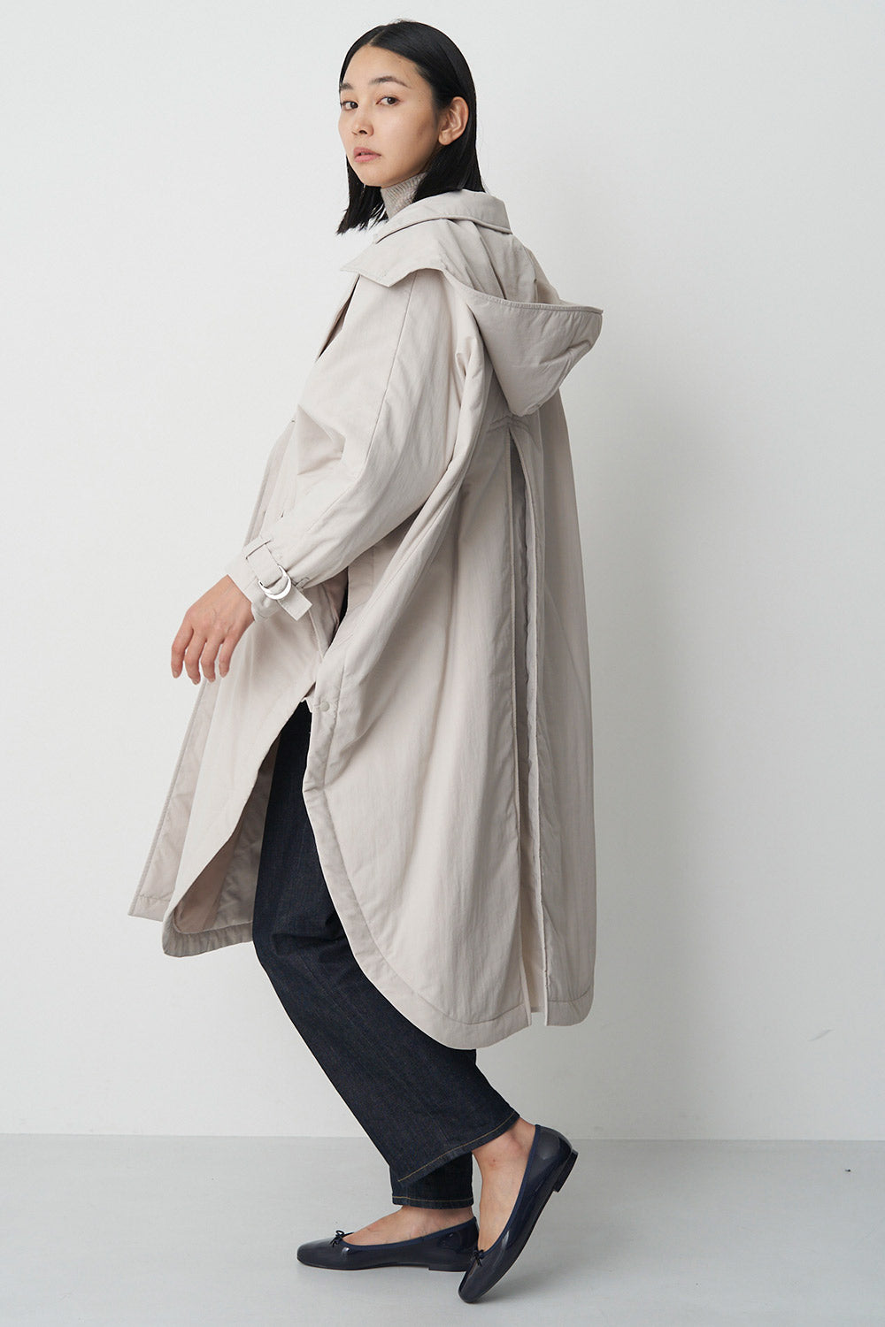 ポンチョコート-Unisex