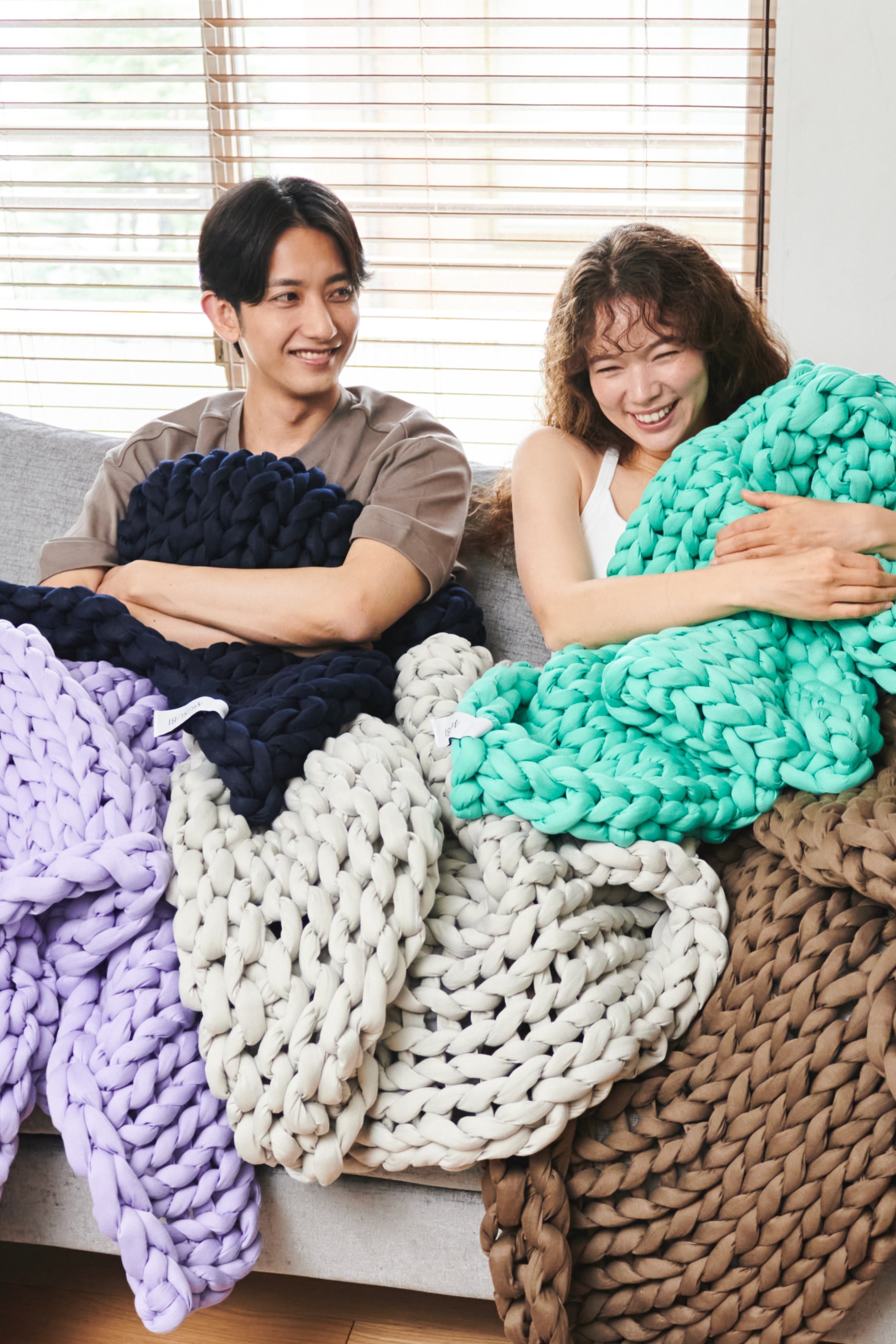 リカバリー加重ブランケットMUSUBI - en -【5月23日12:00先行予約開始】お届け:6月下旬予定