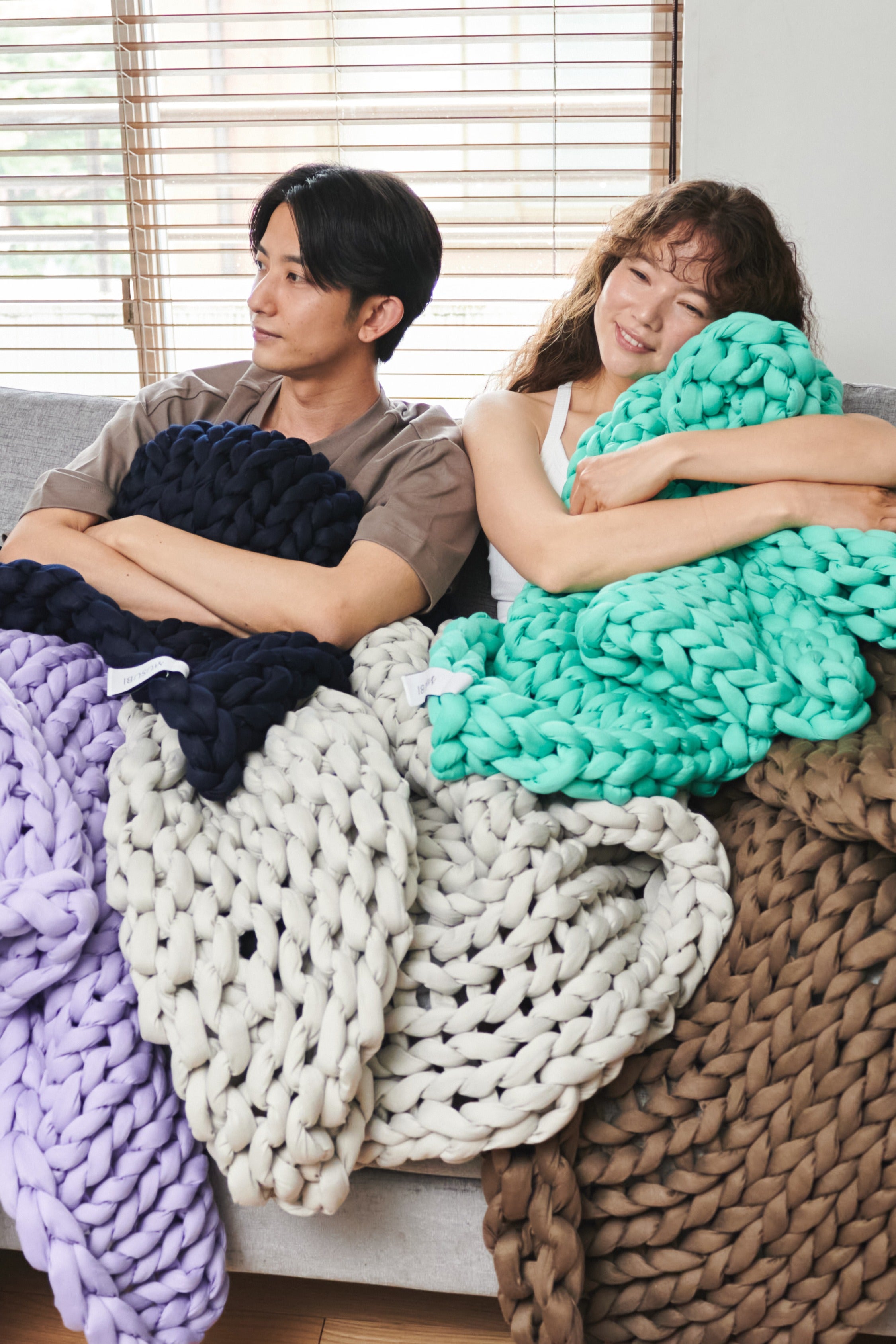 リカバリー加重ブランケットMUSUBI - en -【5月23日12:00先行予約開始】お届け:6月下旬予定