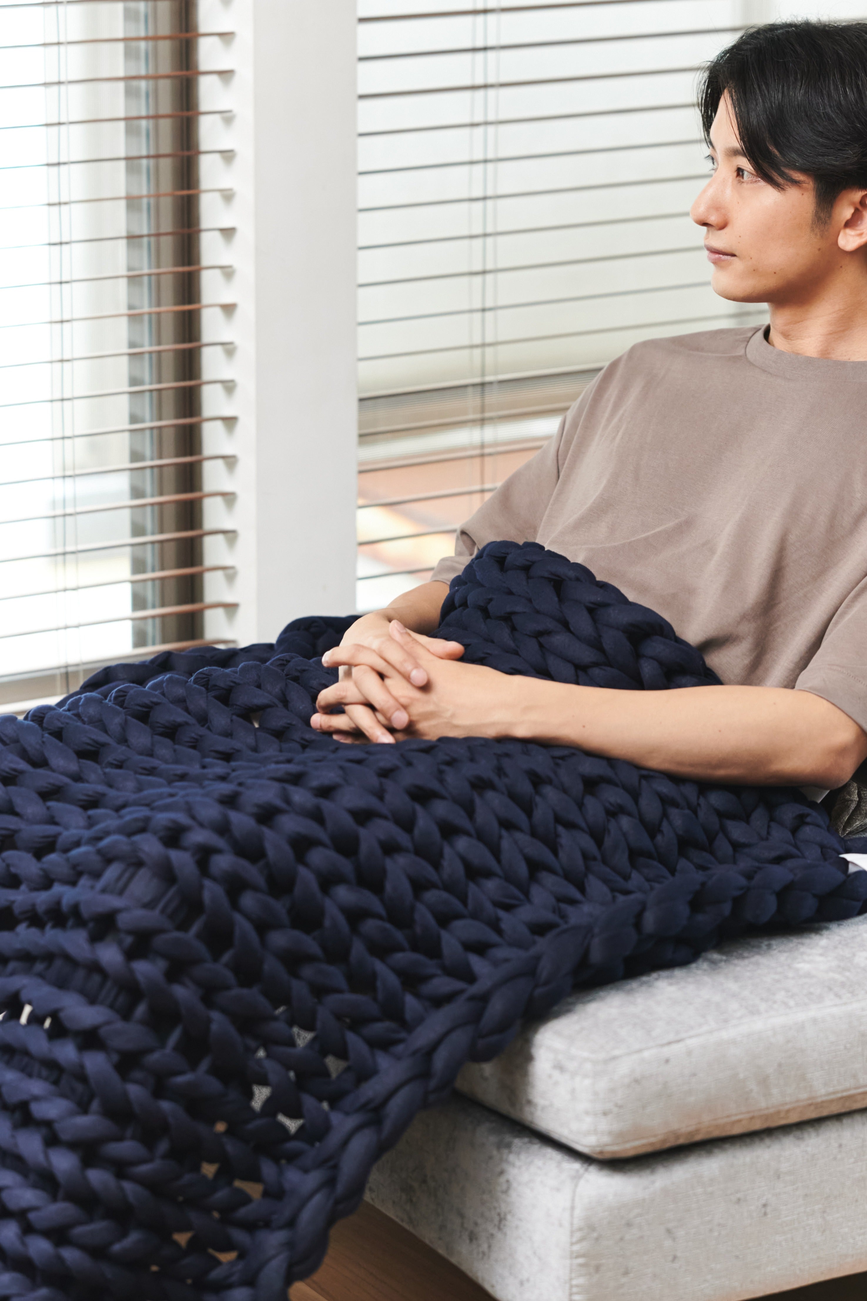 リカバリー加重ブランケットMUSUBI - en -