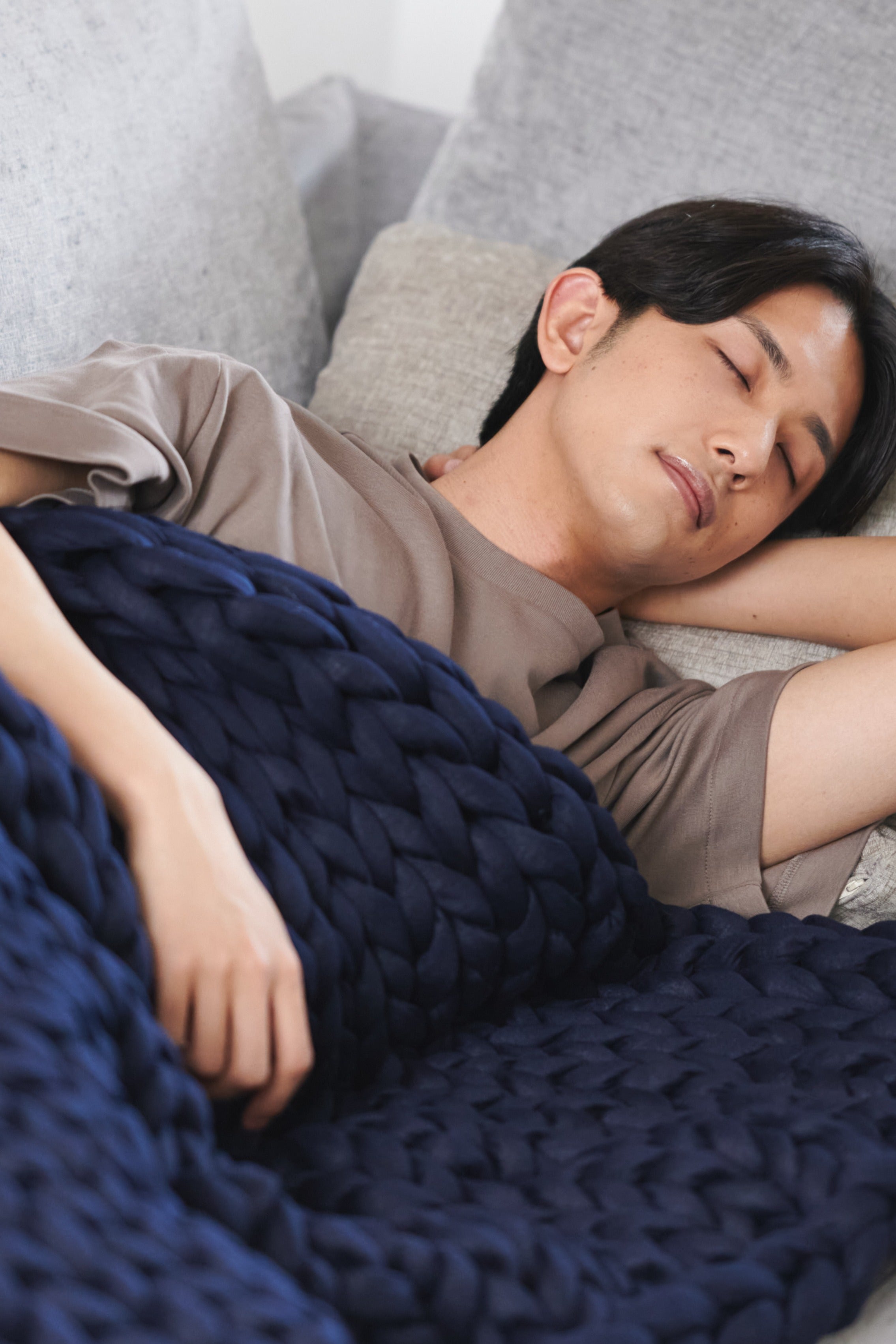 リカバリー加重ブランケットMUSUBI - en -【5月23日12:00先行予約開始】お届け:6月下旬予定