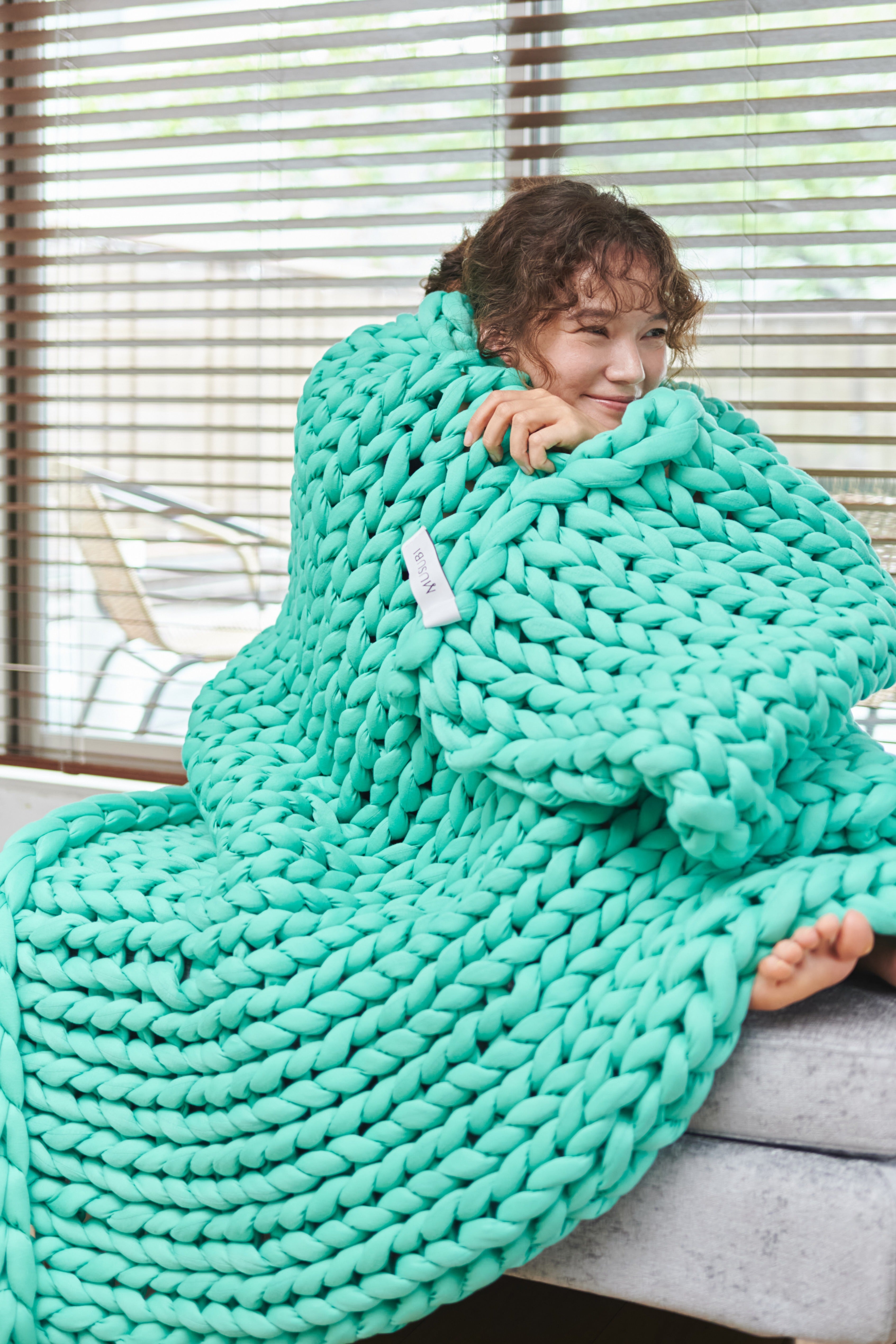 リカバリー加重ブランケットMUSUBI - en -