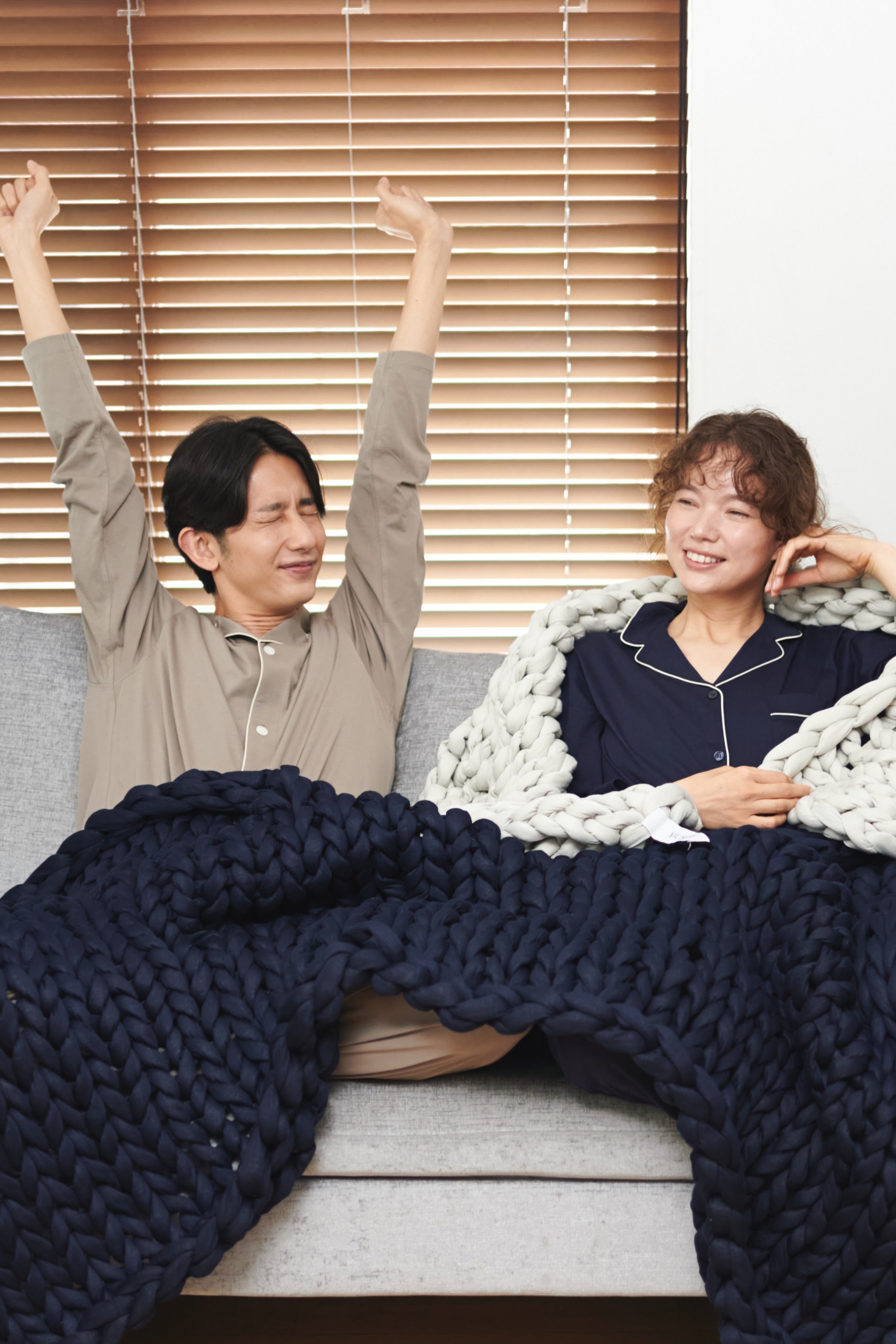 リカバリー加重ブランケットMUSUBI - en -