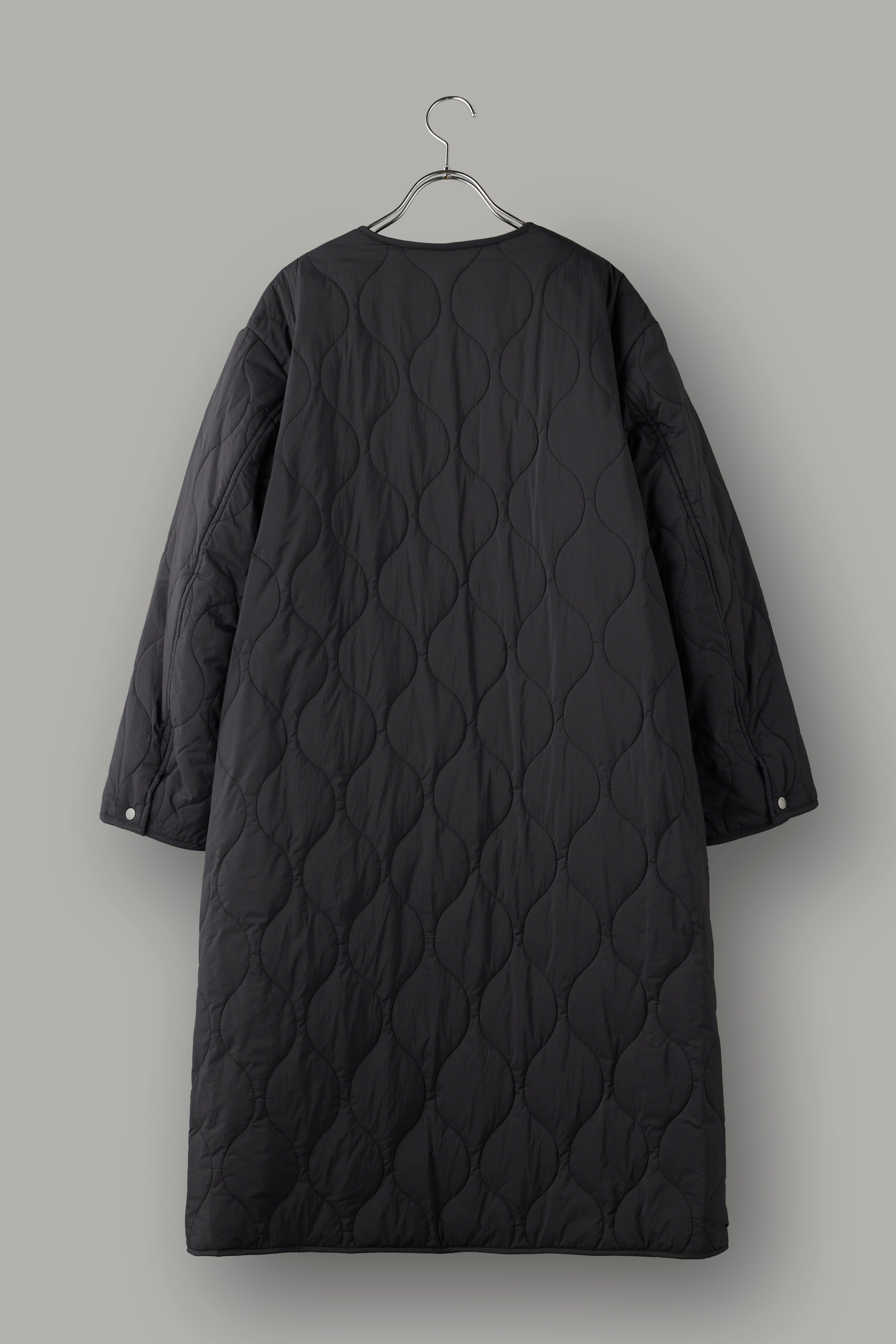 Reversible boa quilted coat - Unisex