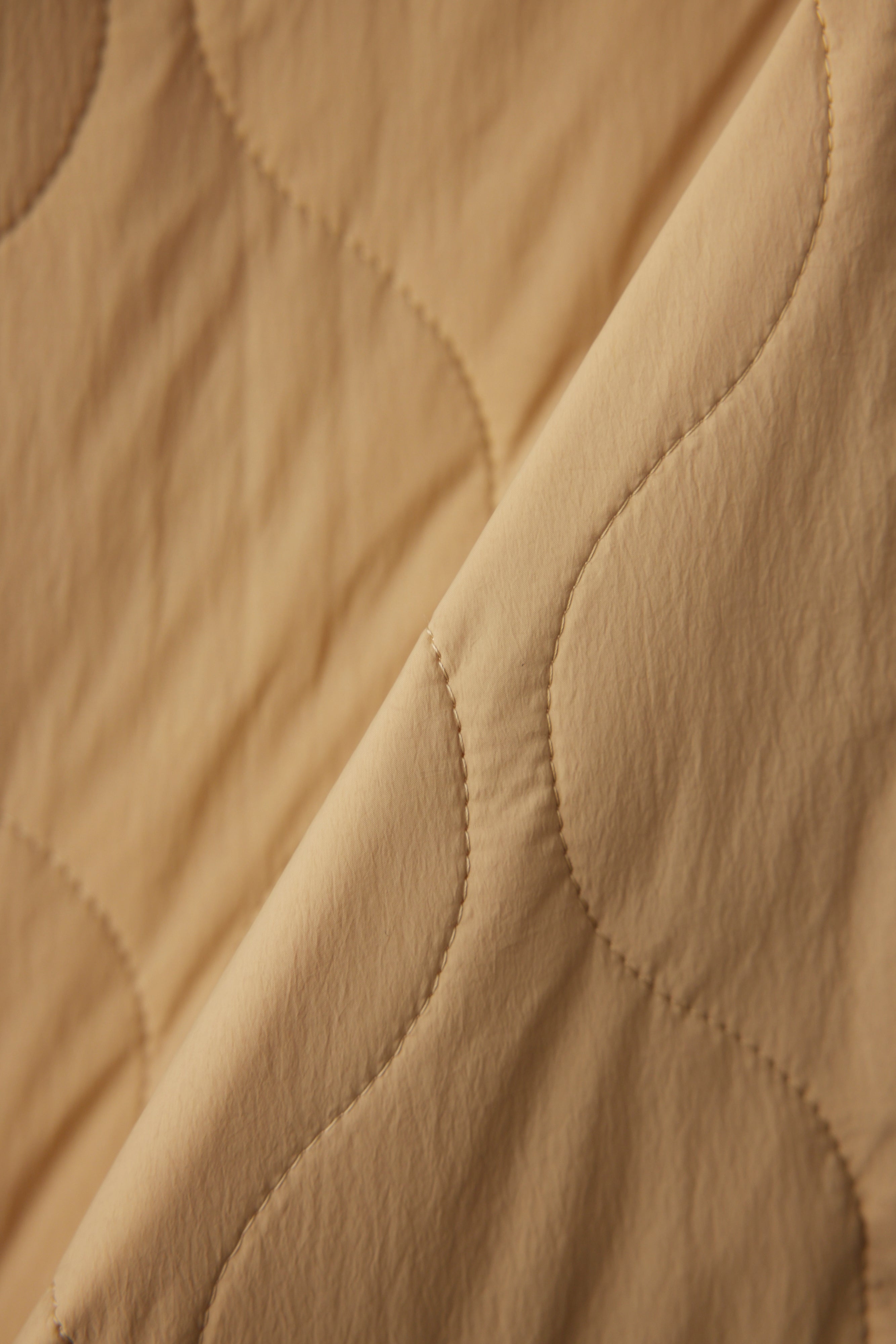 Reversible boa quilted coat - Unisex