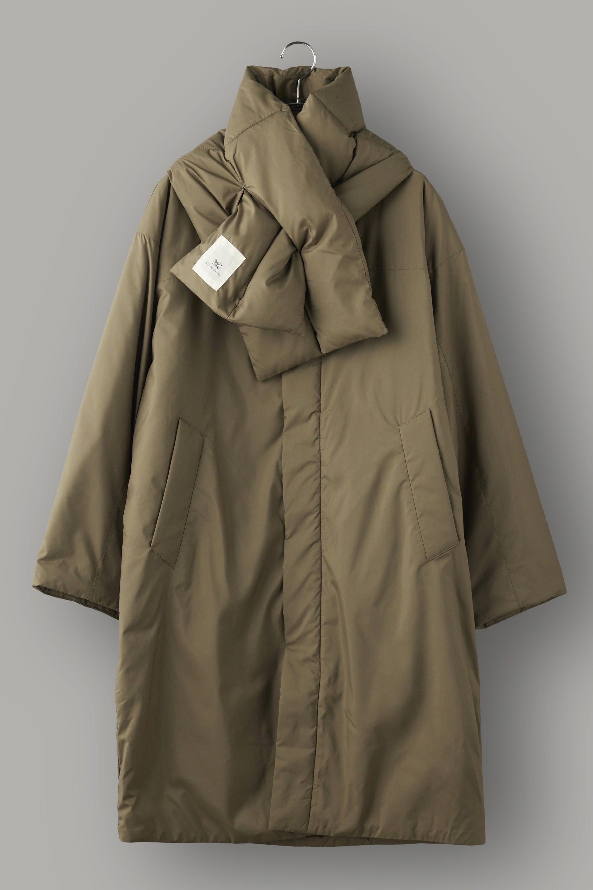 Kapok Down Hooded Jacket-Men’s